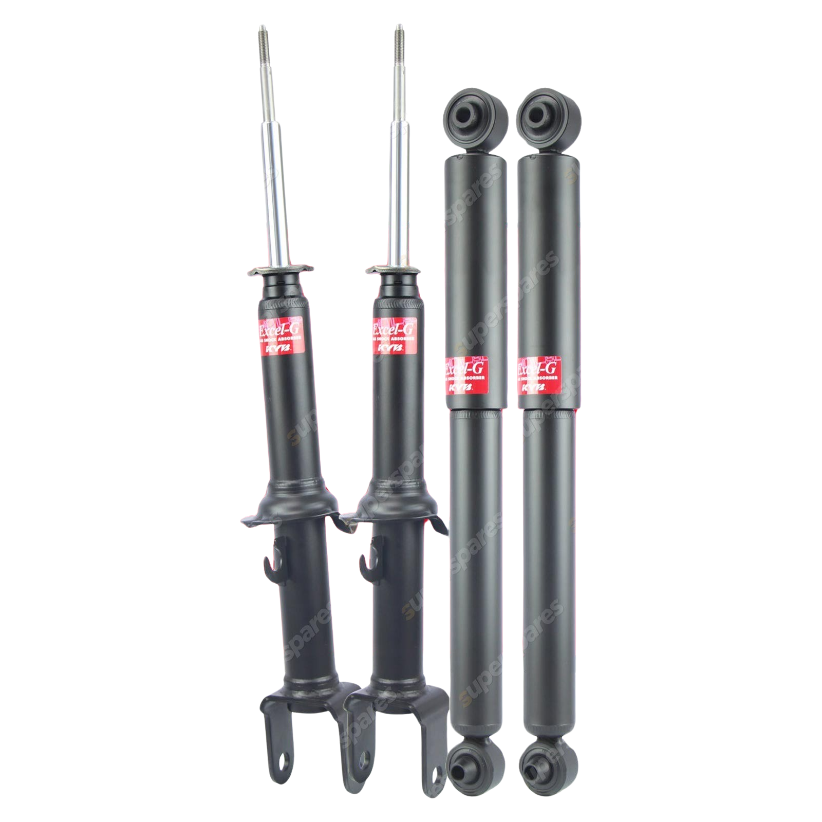 Front + Rear KYB EXCEL-G Shock Absorbers for FORD Fairmont AU I6 V8 RWD Wagon