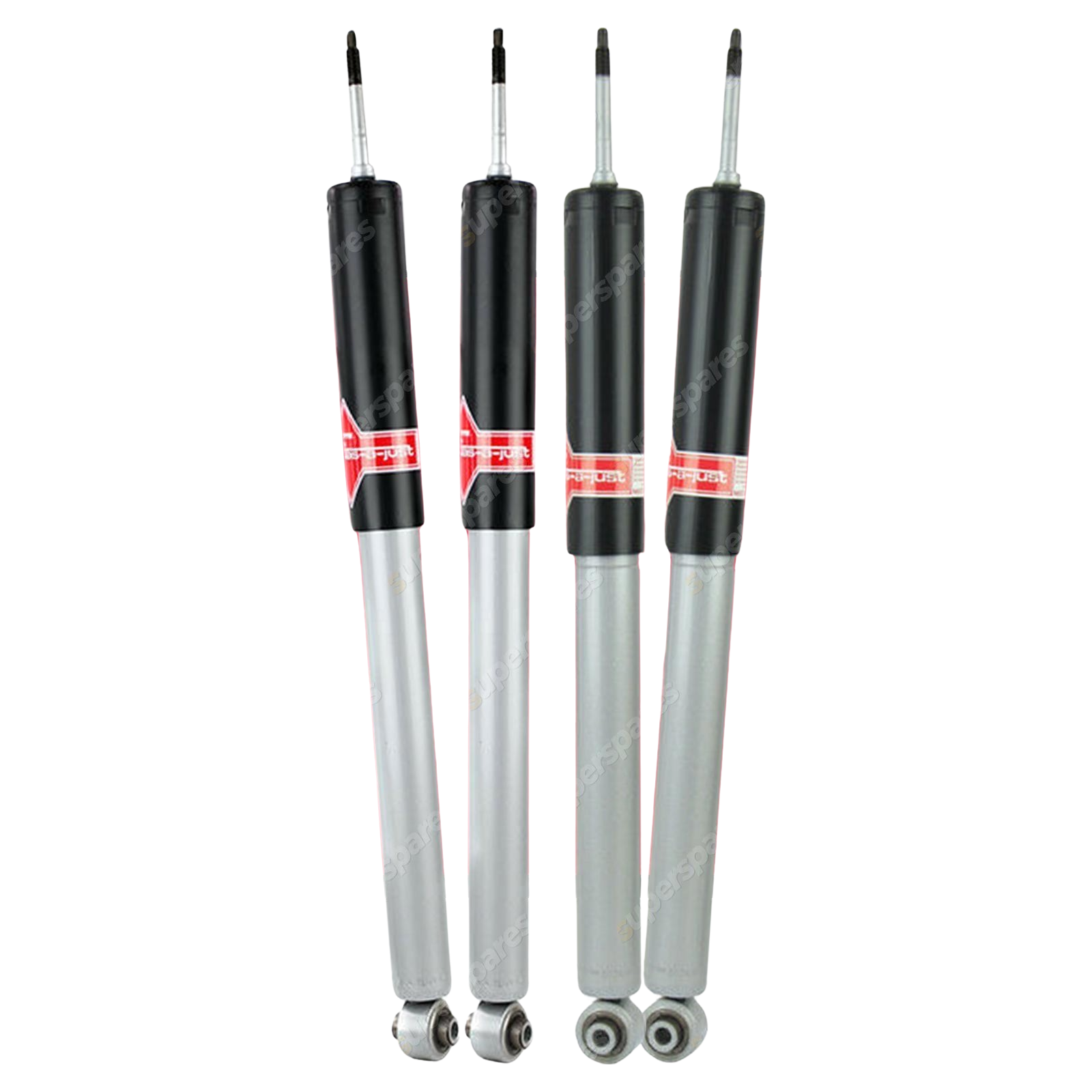 4x GAS-A-JUST Monotube Shocks for MERCEDES BENZ W202 C180 C200 C220 C230 Sport