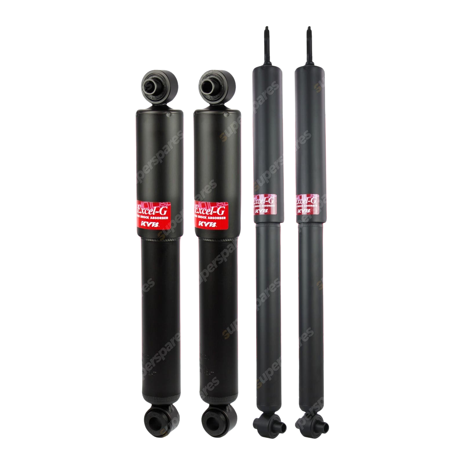 Front + Rear KYB EXCEL-G Shock Absorbers for NISSAN Nomad C22 Z24 2.4 RWD Wagon