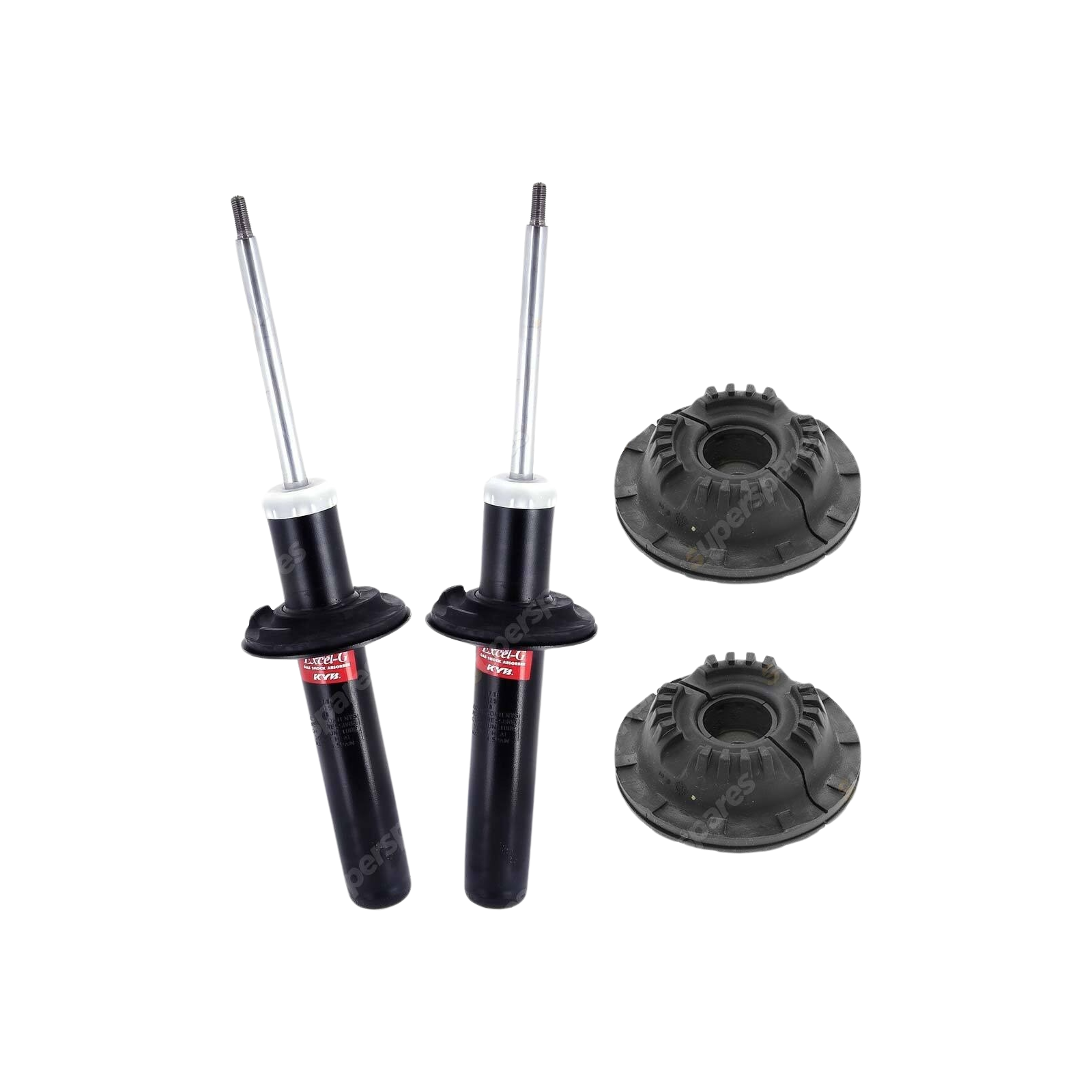 Pair Front KYB Shock Absorbers Strut Top Mount Kit for Audi A5 8T TFSI TDI 06-17