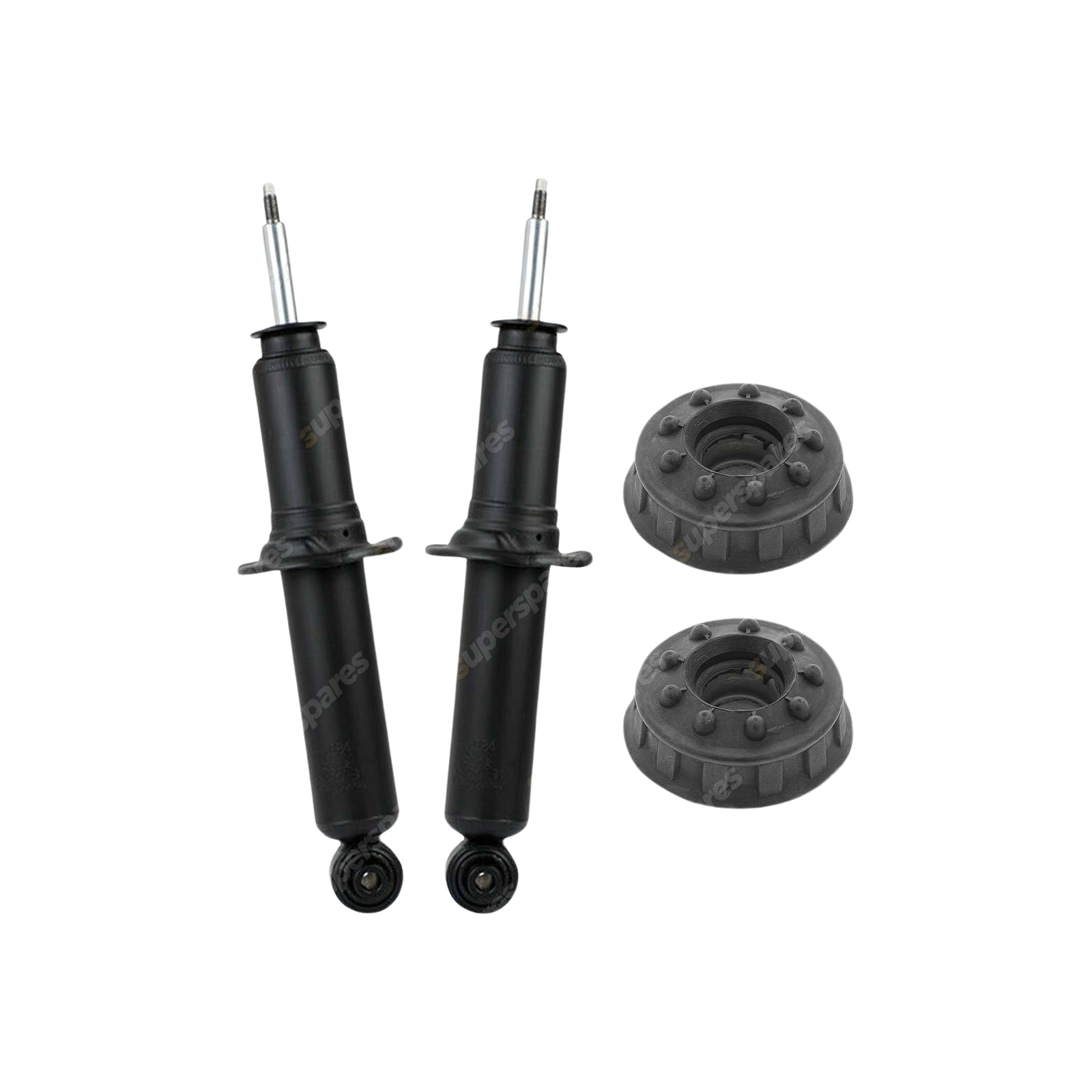 2x Rear KYB Shock Absorbers Strut Mount Kit for Audi A6 C4 ABC 2.6 V6 FWD 94-97