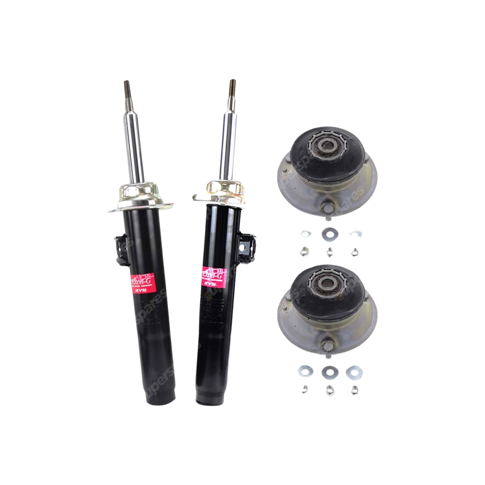 Front KYB Shock Absorbers Strut Mount Kit for BMW X1 E84 sDrive 18 20 d i 10-15