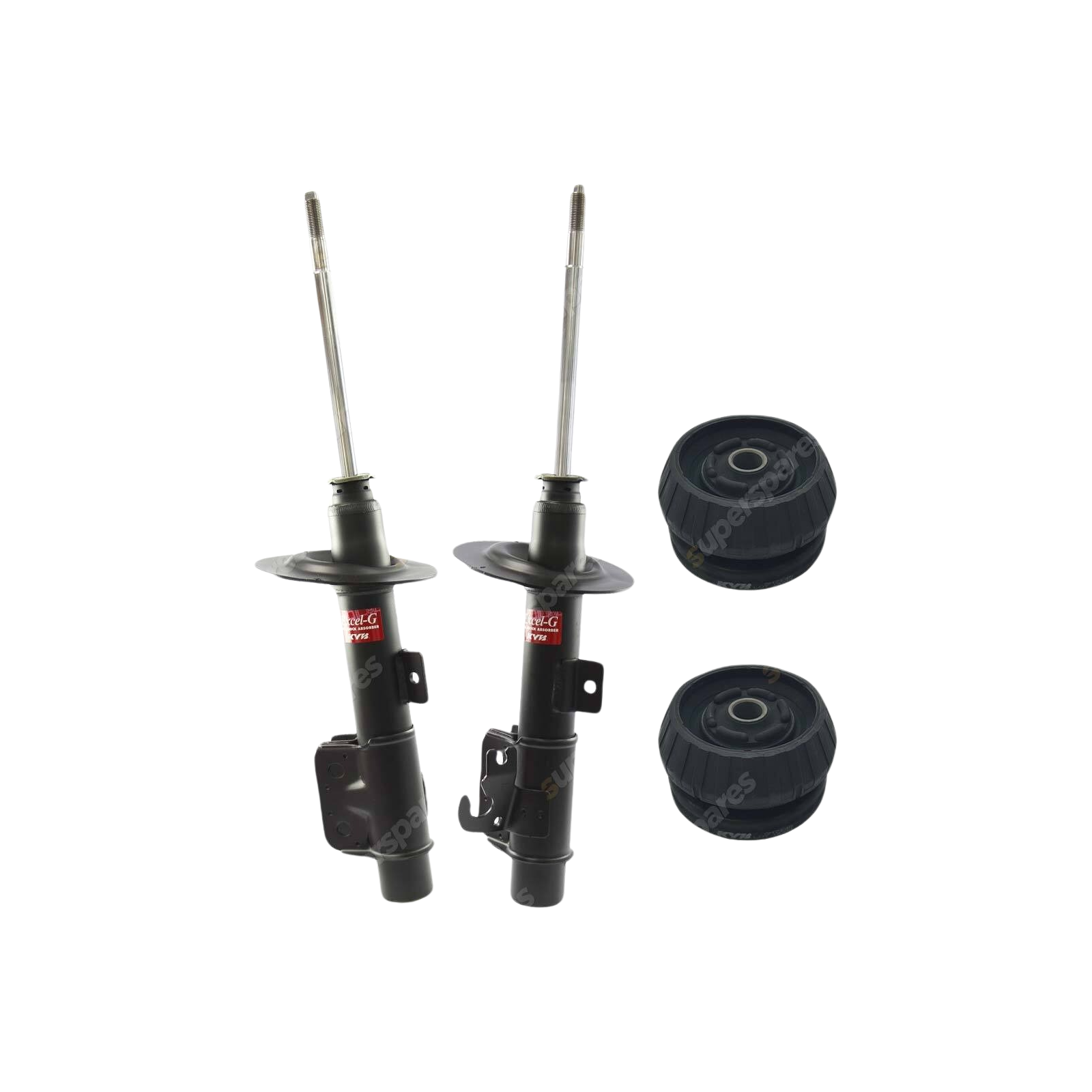 2 Front KYB Shock Absorbers Strut Mount Kit for Holden Calais Commodore VE 06-13