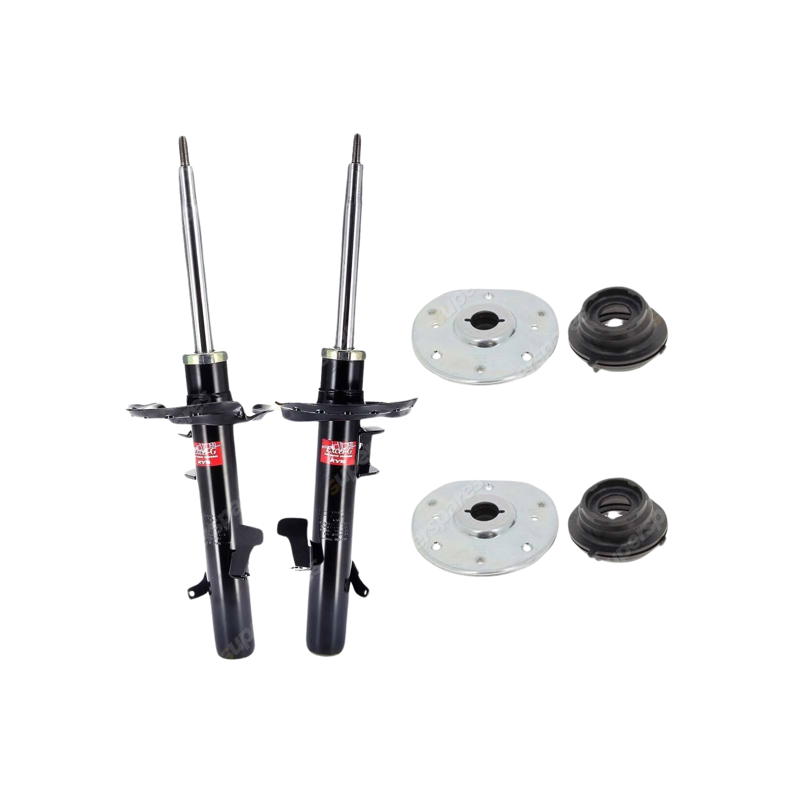 Front KYB Shock Absorbers Strut Mount Kit for Land Rover Freelander 2 SUV 07-15