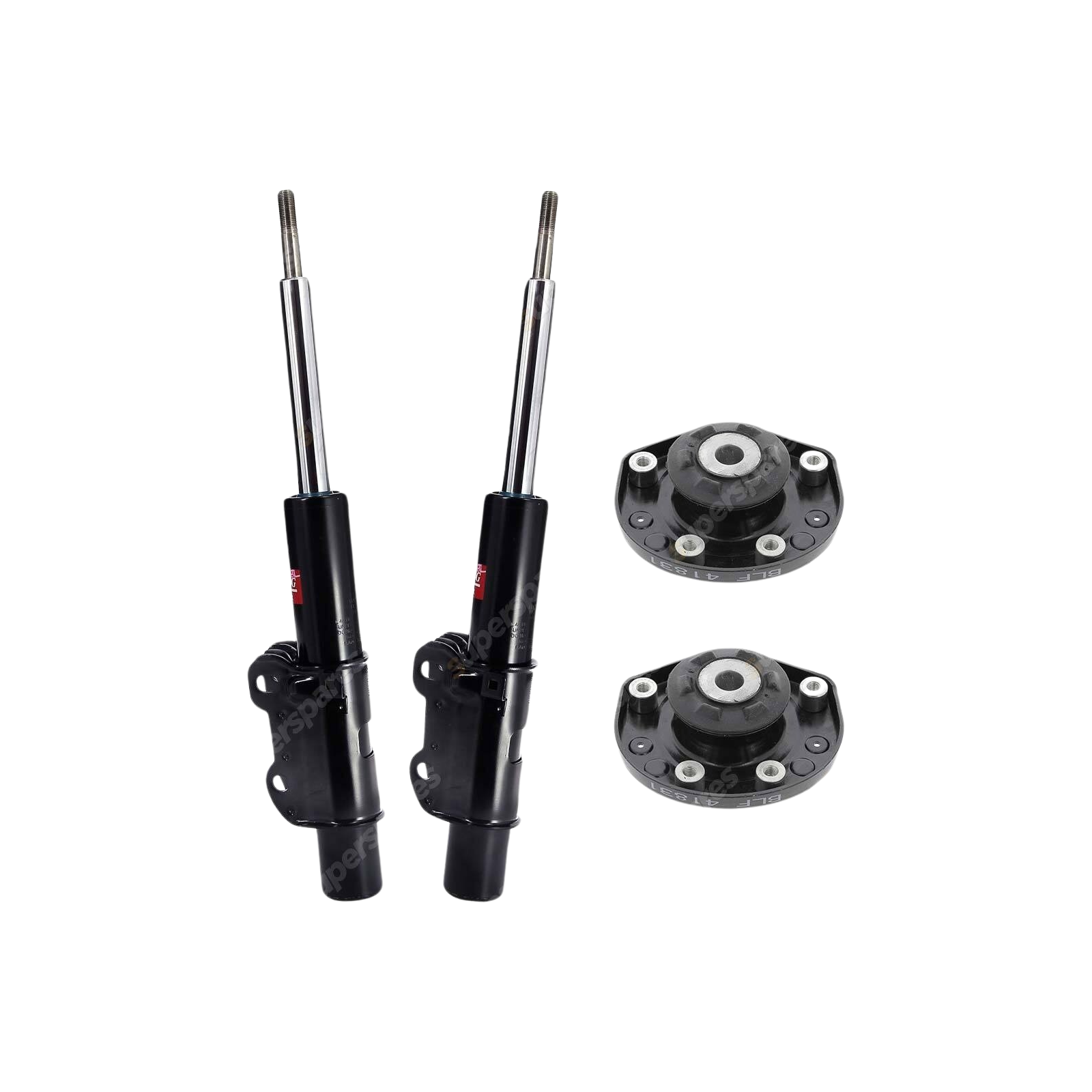 2 Front KYB Shock Absorbers Strut Mount Kit for Mercedes-Benz Sprinter W903 W906