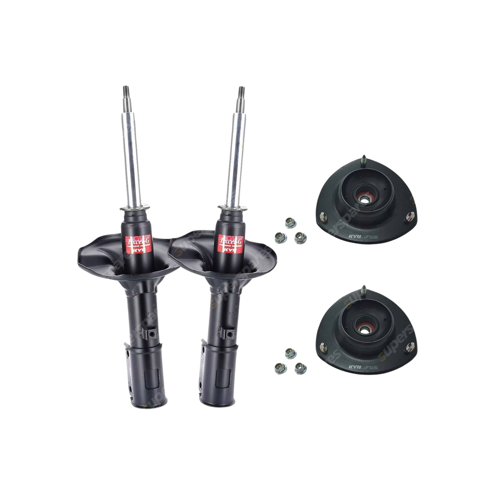 2 Front KYB Shocks Strut Mount Kit for Mitsubishi Magna TR TS Verada KR KS 91-97