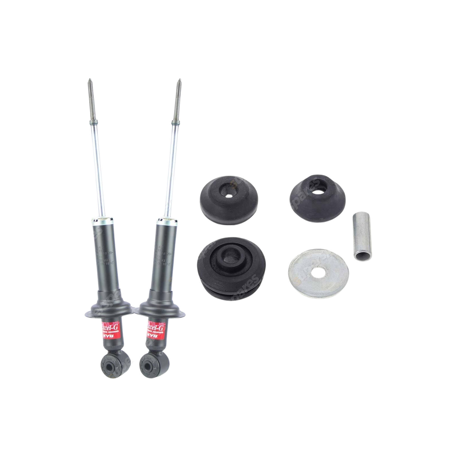 Rear KYB Shock Absorbers Strut Mount Kit for Mitsubishi Lancer CG CH Sedan 03-07