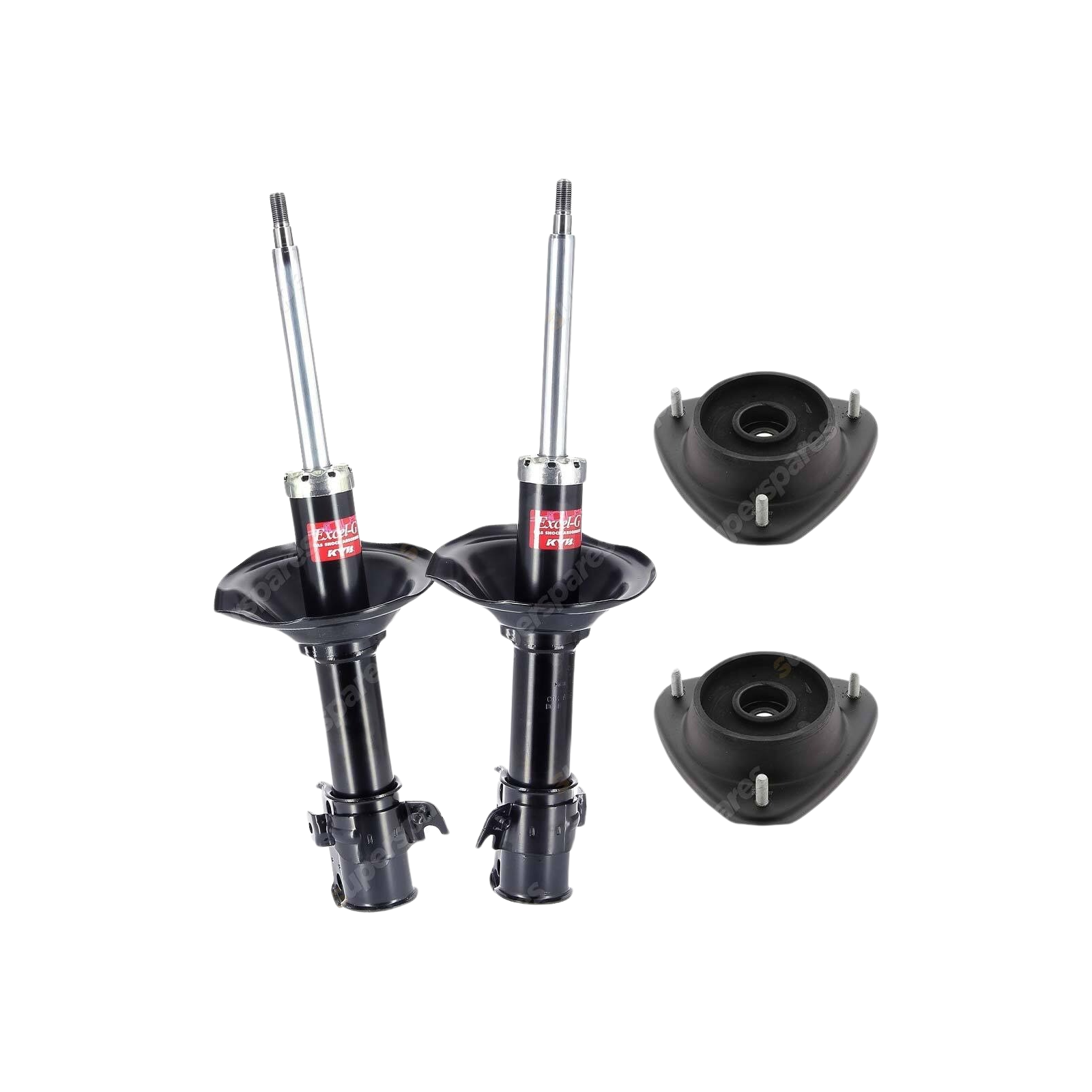 Front KYB Shock Absorbers Strut Mount Kit for Subaru Impreza GG9 EJ201 205 00-02