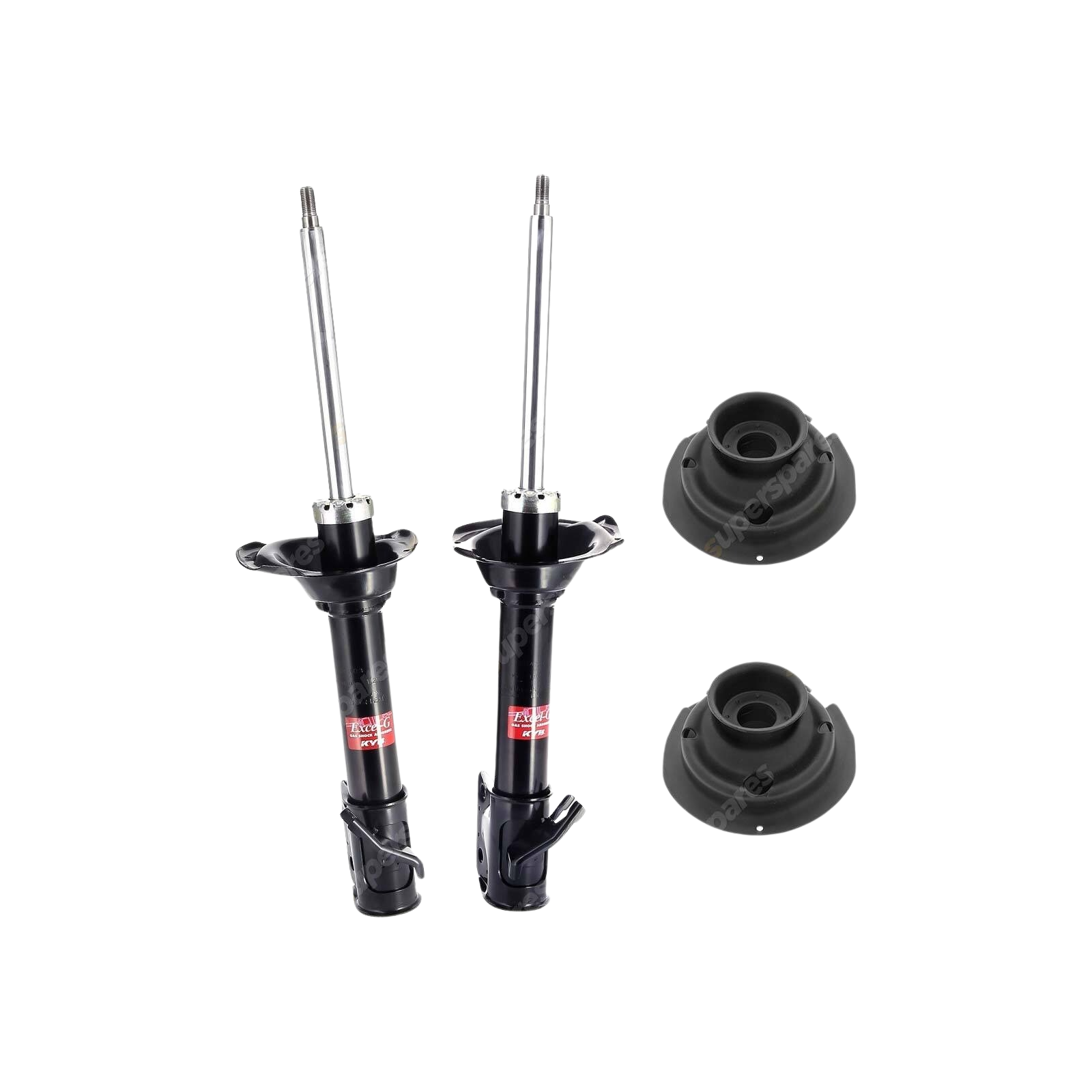 Rear KYB Shock Absorbers Strut Mount Kit for Subaru Impreza GG9 GGA Wagon 00-02