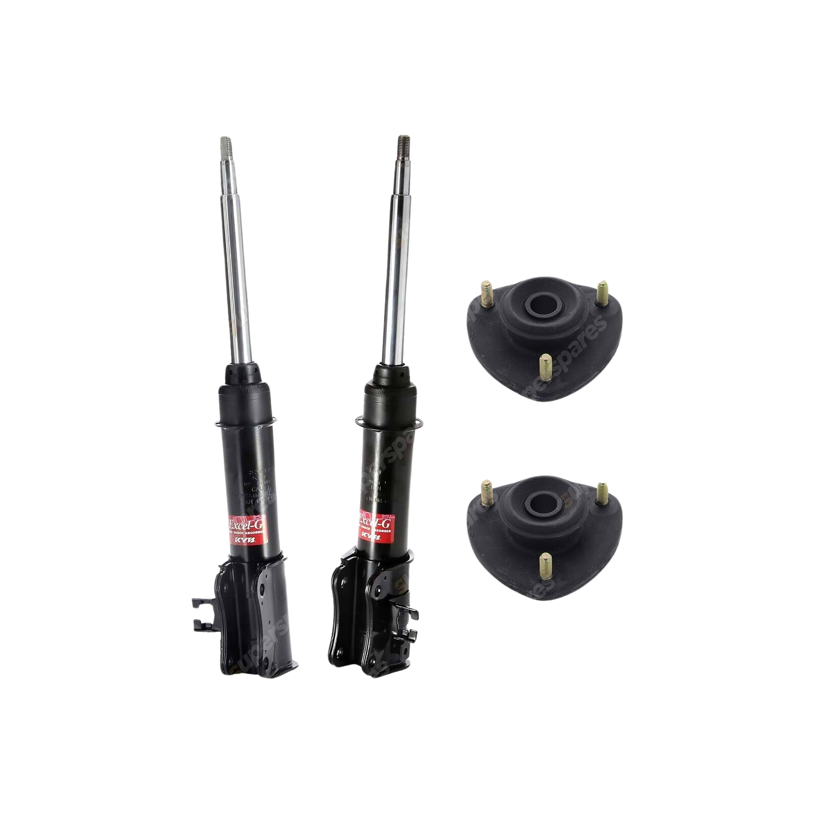 2 Front KYB Shocks Strut Mount Kit for Suzuki Vitara SE416 SV420 SV620 X-90 LB11