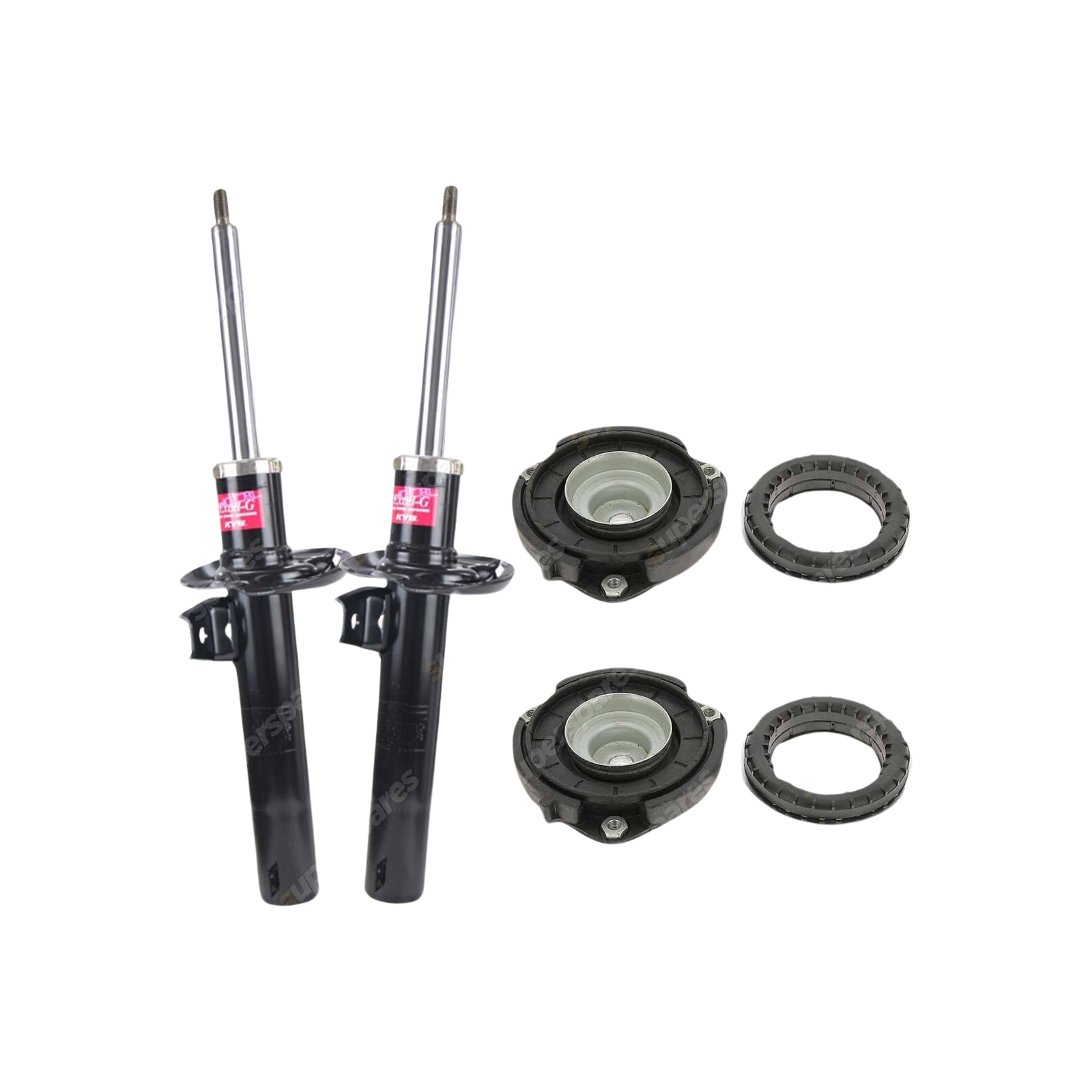 Front KYB Shock Absorbers Strut Mount Kit for Volkswagen Tiguan 5N AWD SUV 07-16