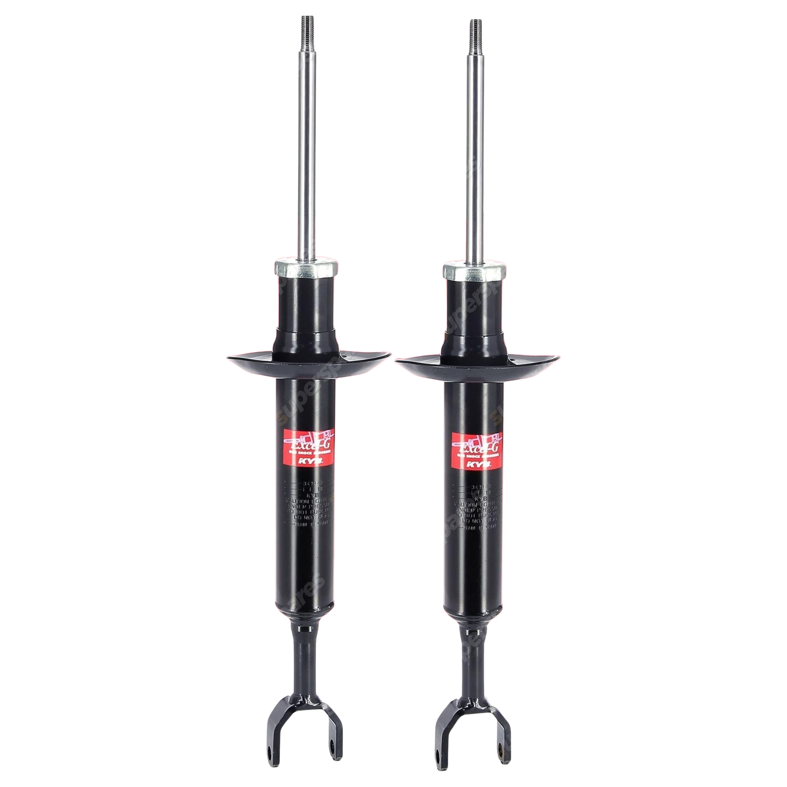 2x Front KYB Excel-G Shock Absorbers for AUDI A6 Allroad C5 Avant Quattro