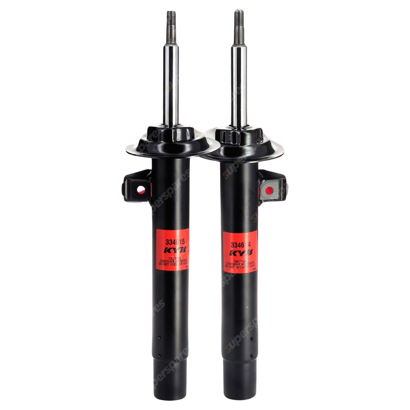 2x Front KYB Excel-G Strut Shock Absorbers for BMW E46 316Ti 318Ci Ti 320Ci RWD