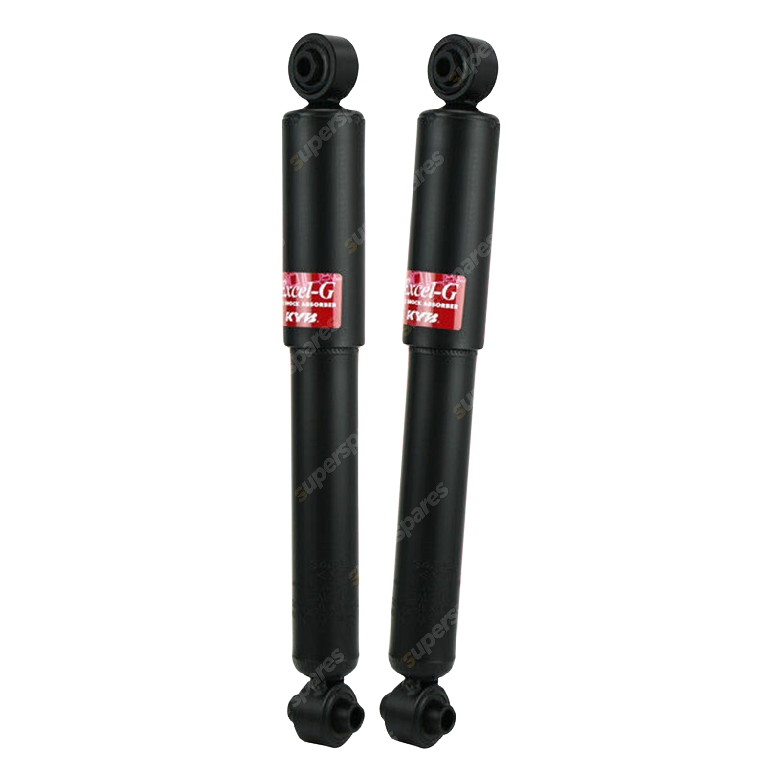 2x Rear KYB Excel-G Shock Absorbers for Fiat 500 500C 169A1 169A4 169A3 312A2