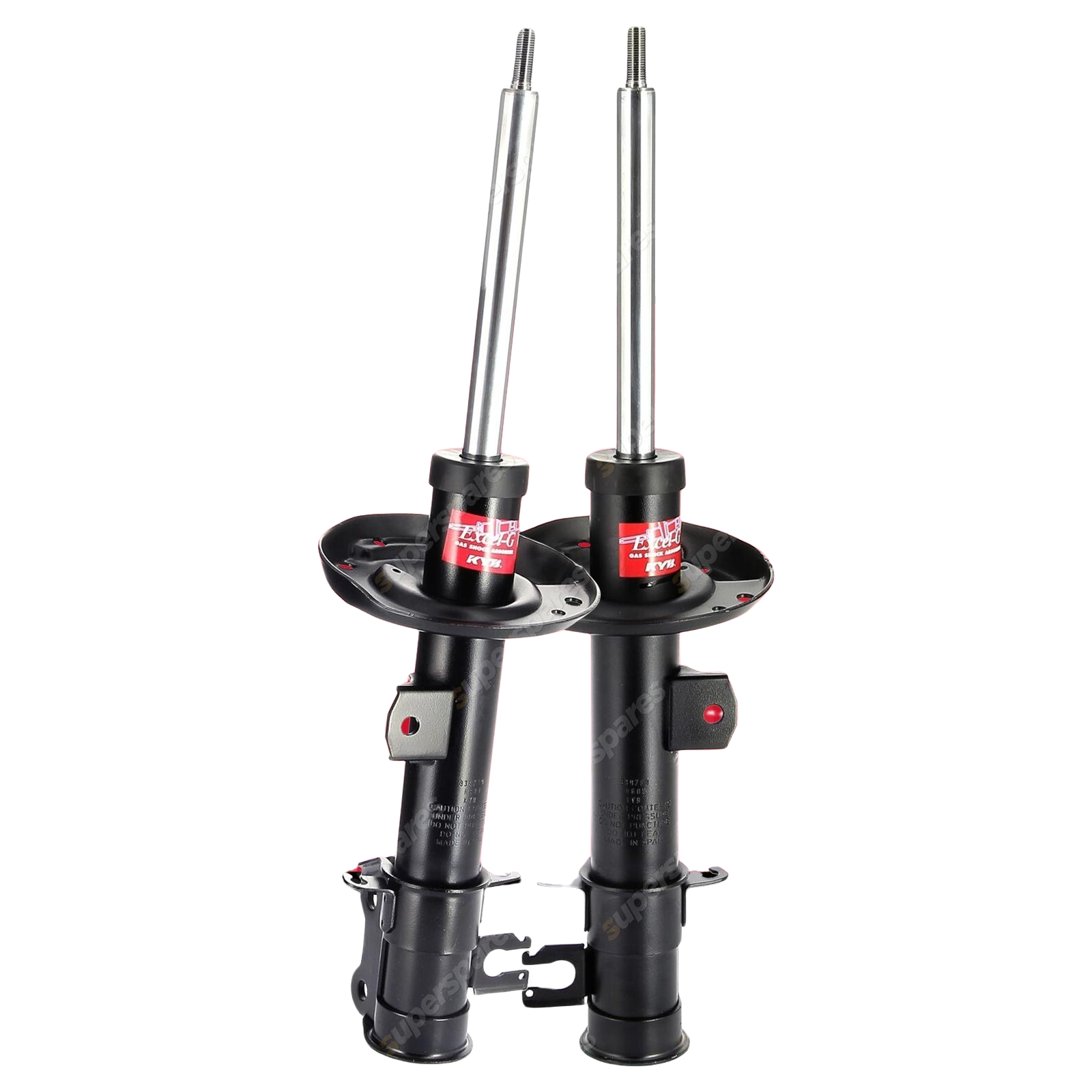 2x Front KYB Excel-G Strut Shock Absorbers for Fiat Doblo SWB LWB FWD Van