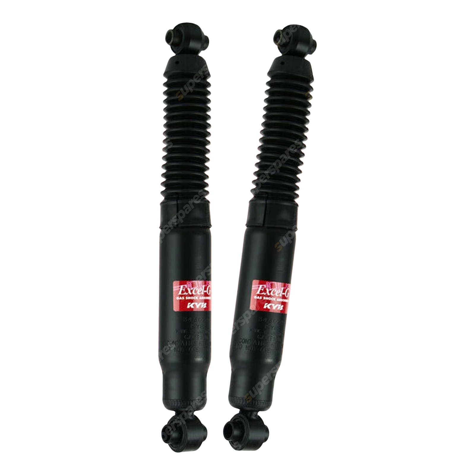 2x Rear KYB Excel-G Shock Absorbers for Fiat Scudo 120MULTI 2.0 DT4 FWD Van