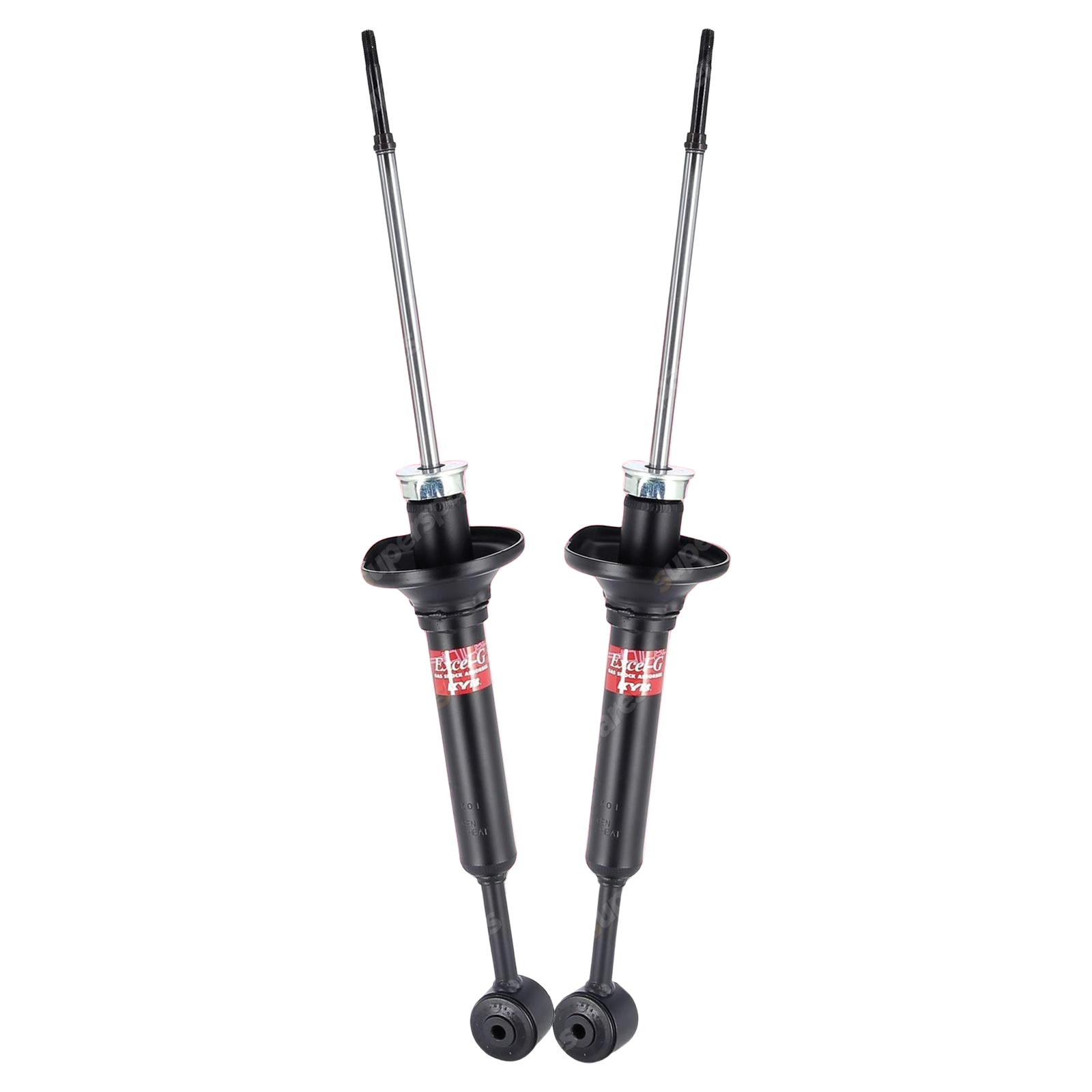 2x Rear KYB Excel-G Shock Absorbers for Ford Festiva WA B 1.3 I4 FWD All Styles