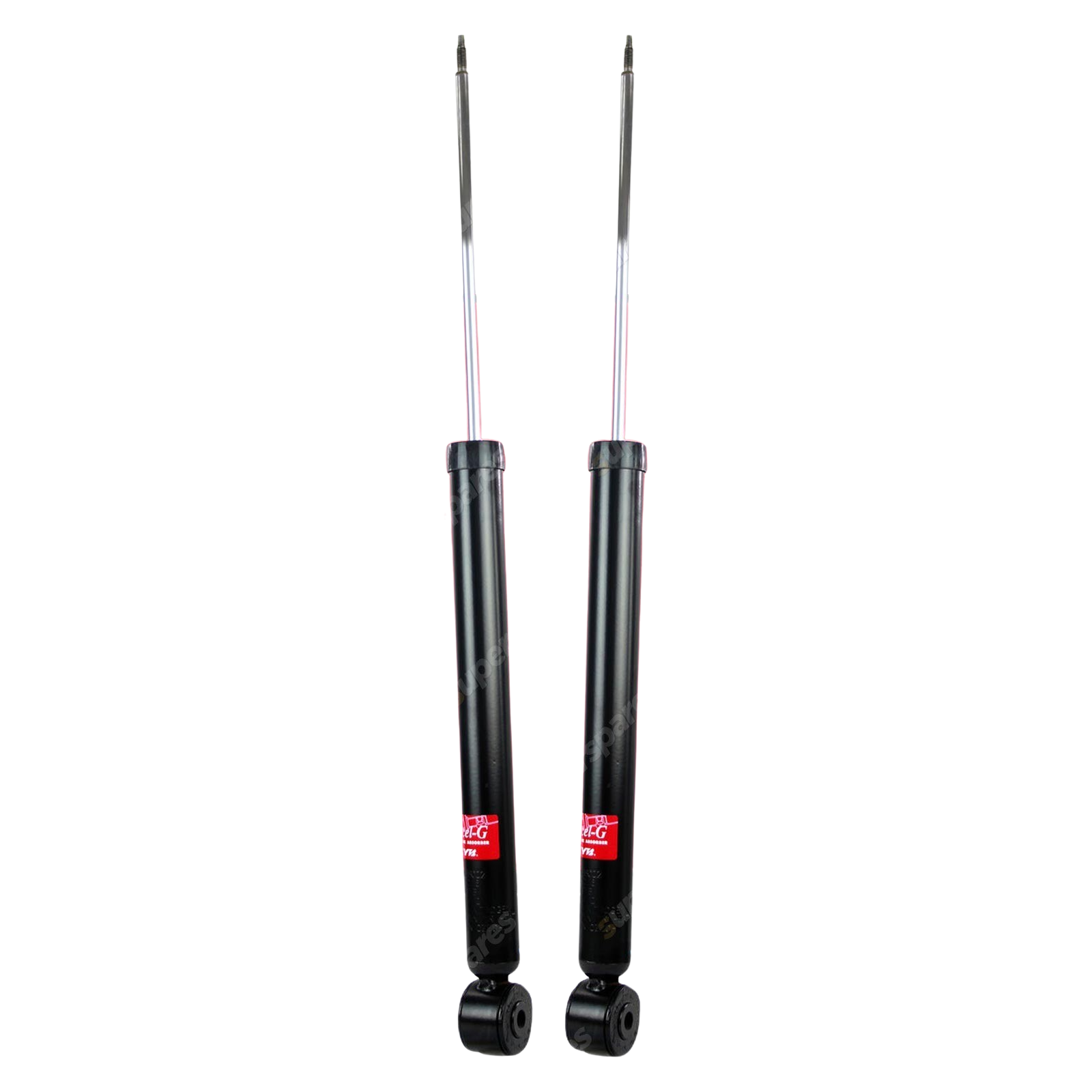 2x Rear KYB Excel-G Shock Absorbers for Ford Fiesta WS WT WZ FWD Hatch