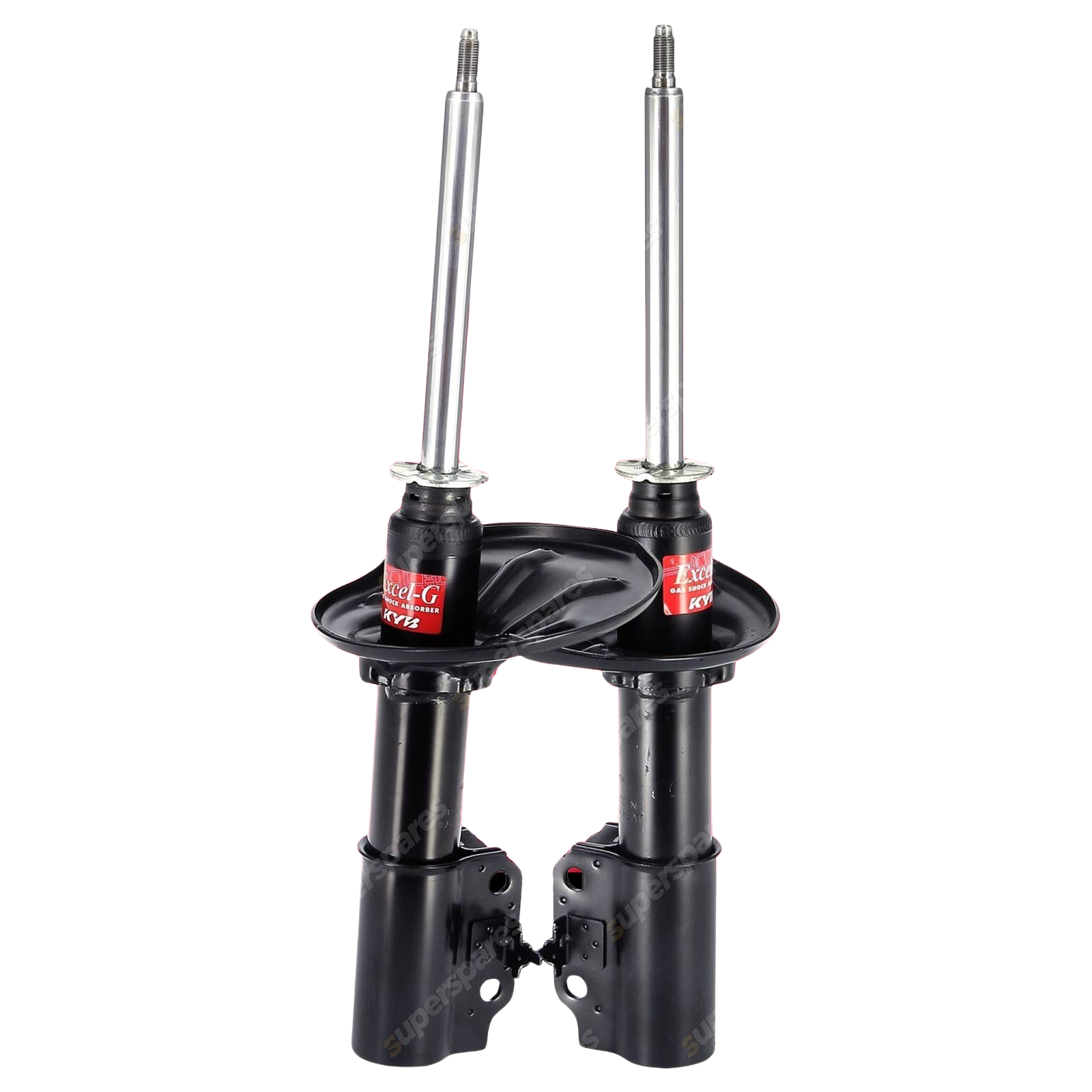 2x Front KYB Excel-G Strut Shock Absorbers for Ford Laser KF KH I4 FWD