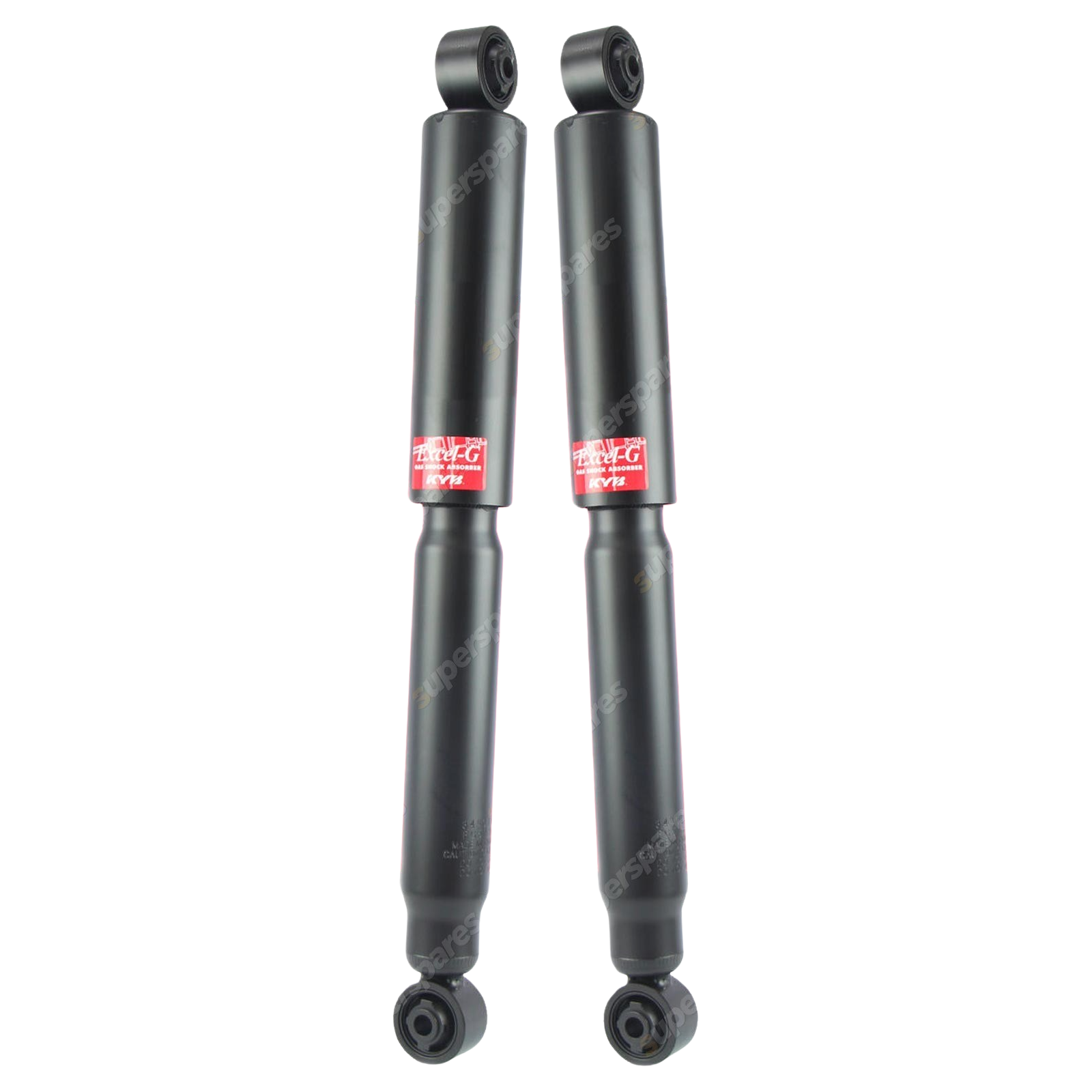 2x Rear KYB Excel-G Shock Absorbers for Holden Captiva CG CG II FWD 4WD SUV