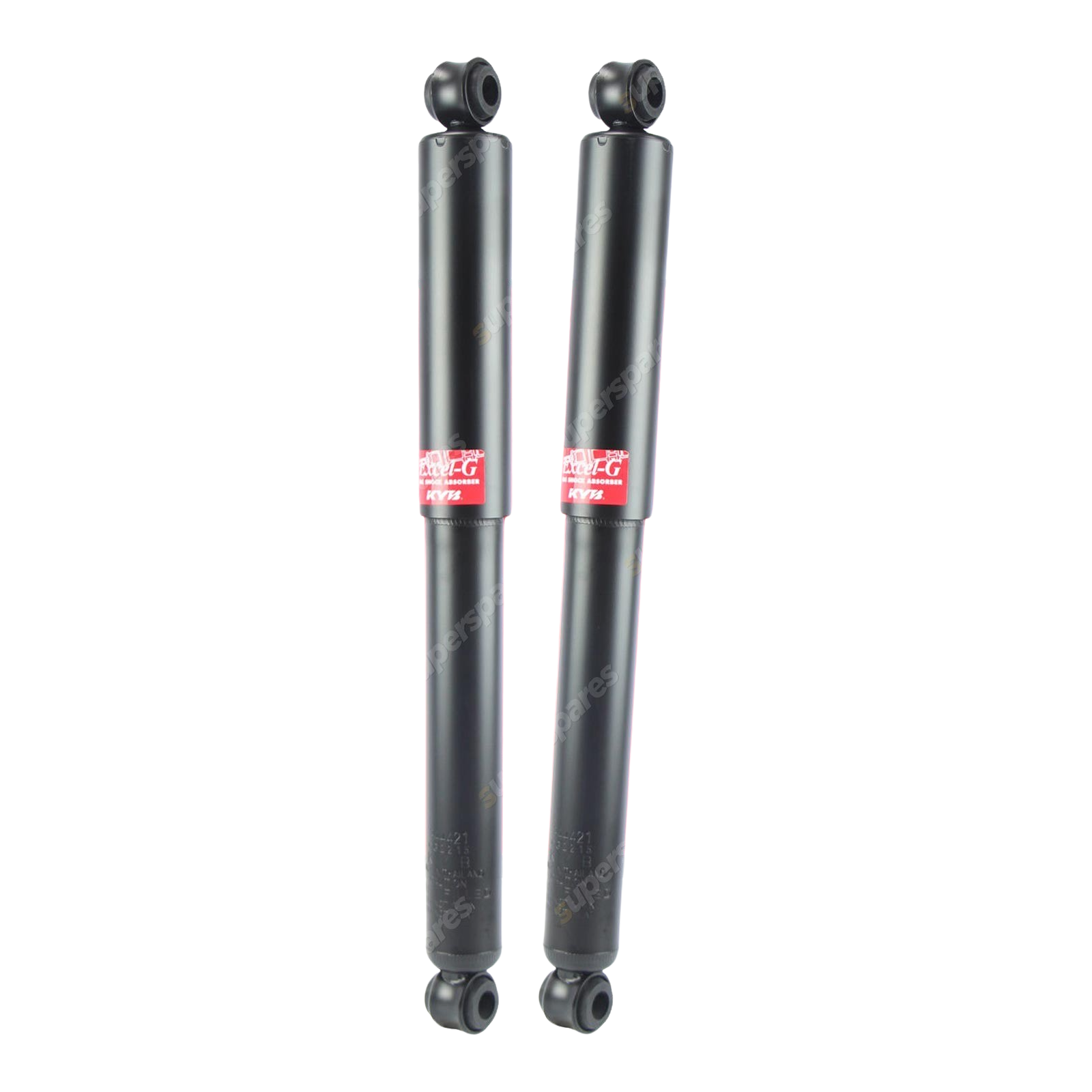 2x Rear KYB Excel-G Shock Absorbers for Holden Colorado RC Rodeo RA 03-12