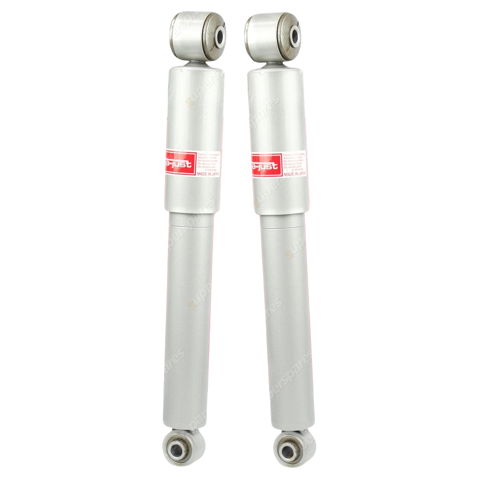 2x Rear KYB Gas-A-Just Shock Absorbers for Hyundai i30 I4 DT4 FWD Hatch 12-On