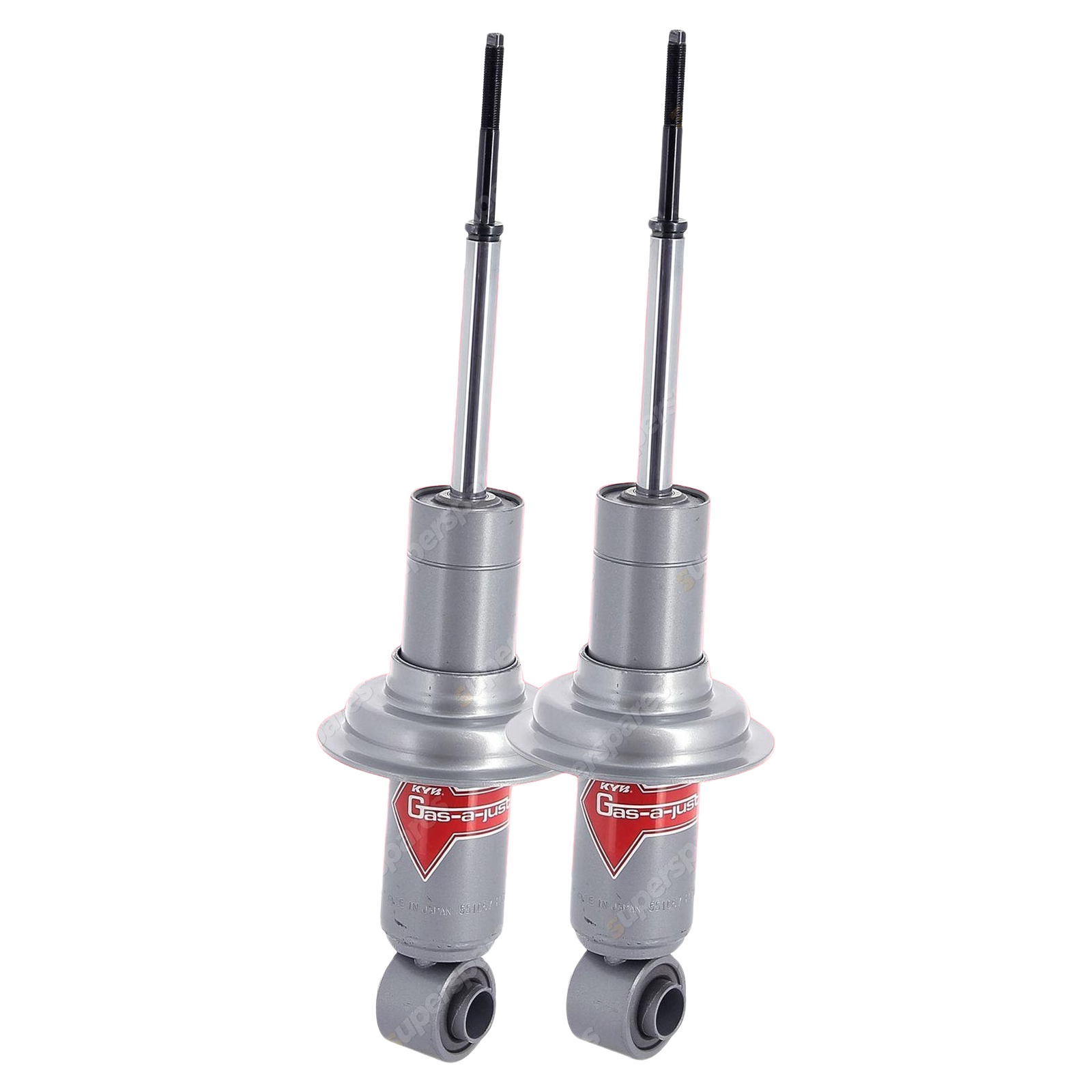 2x Rear KYB Gas-A-Just Shock Absorbers for Jaguar XJ6 Series I II XJSC XJS XJ40