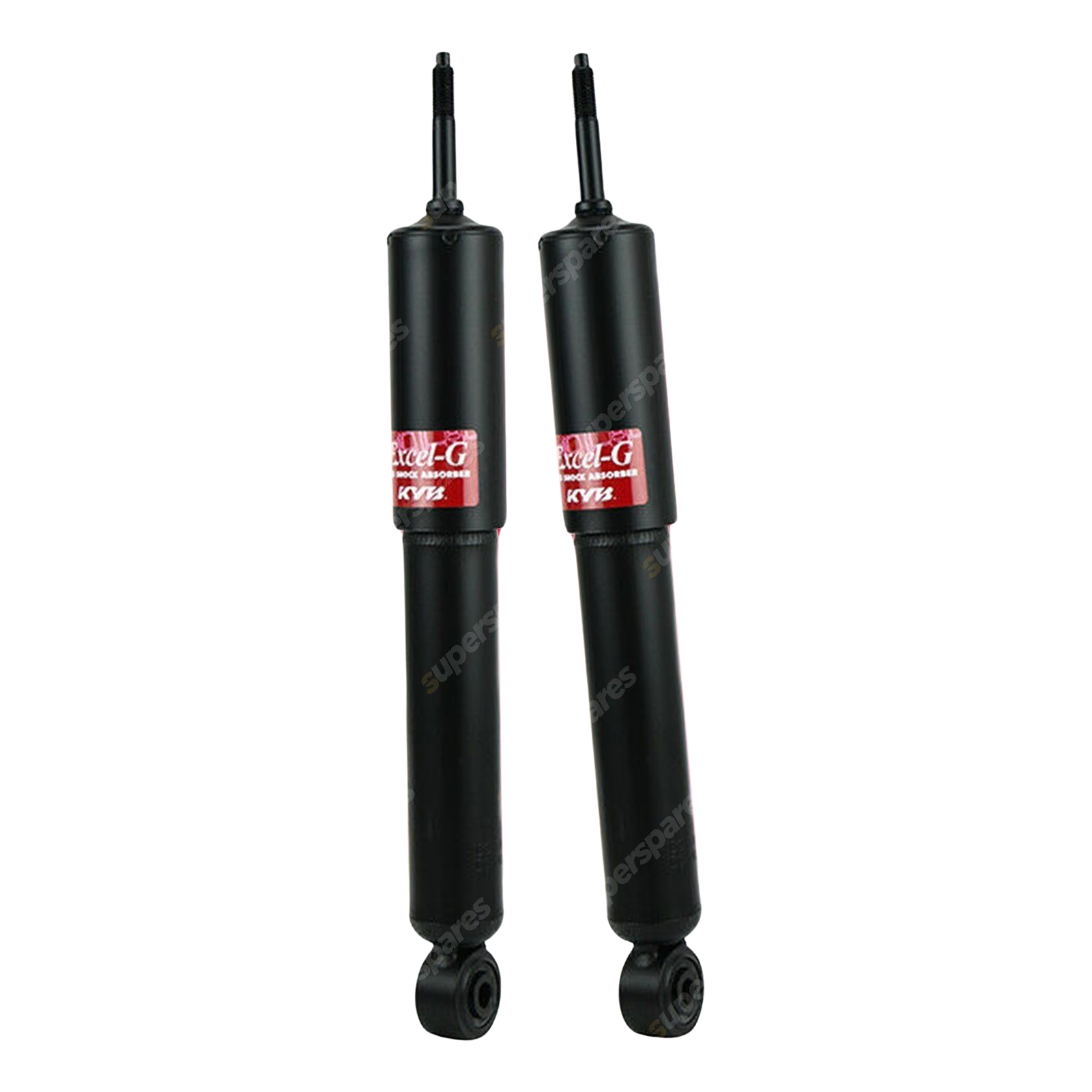 2x Rear KYB Excel-G Shock Absorbers for MG MGF 18K4F 1.8 I4 RWD Convertible