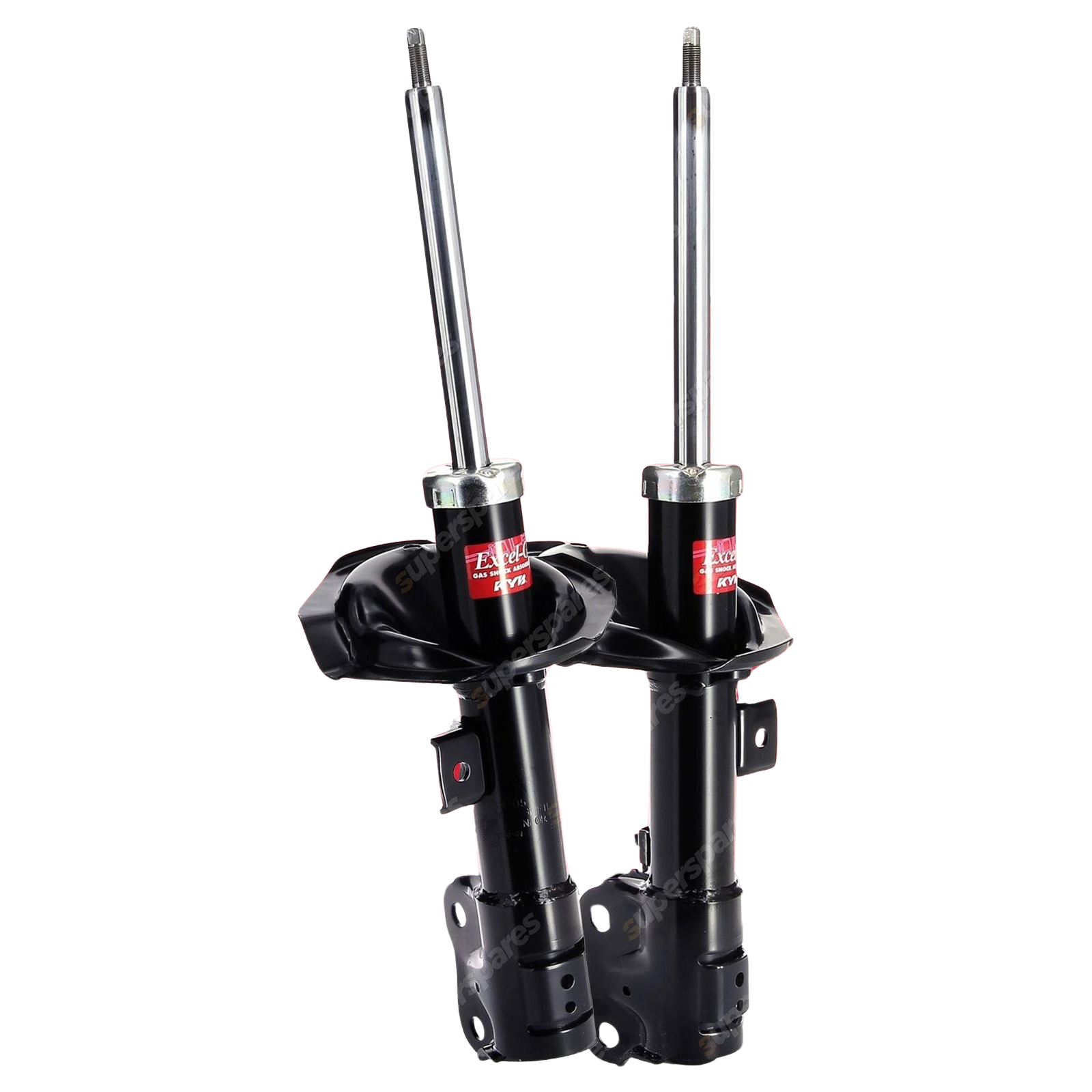 2x Front KYB Excel-G Strut Shock Absorbers for Mitsubishi Lancer CJ Aspire FWD