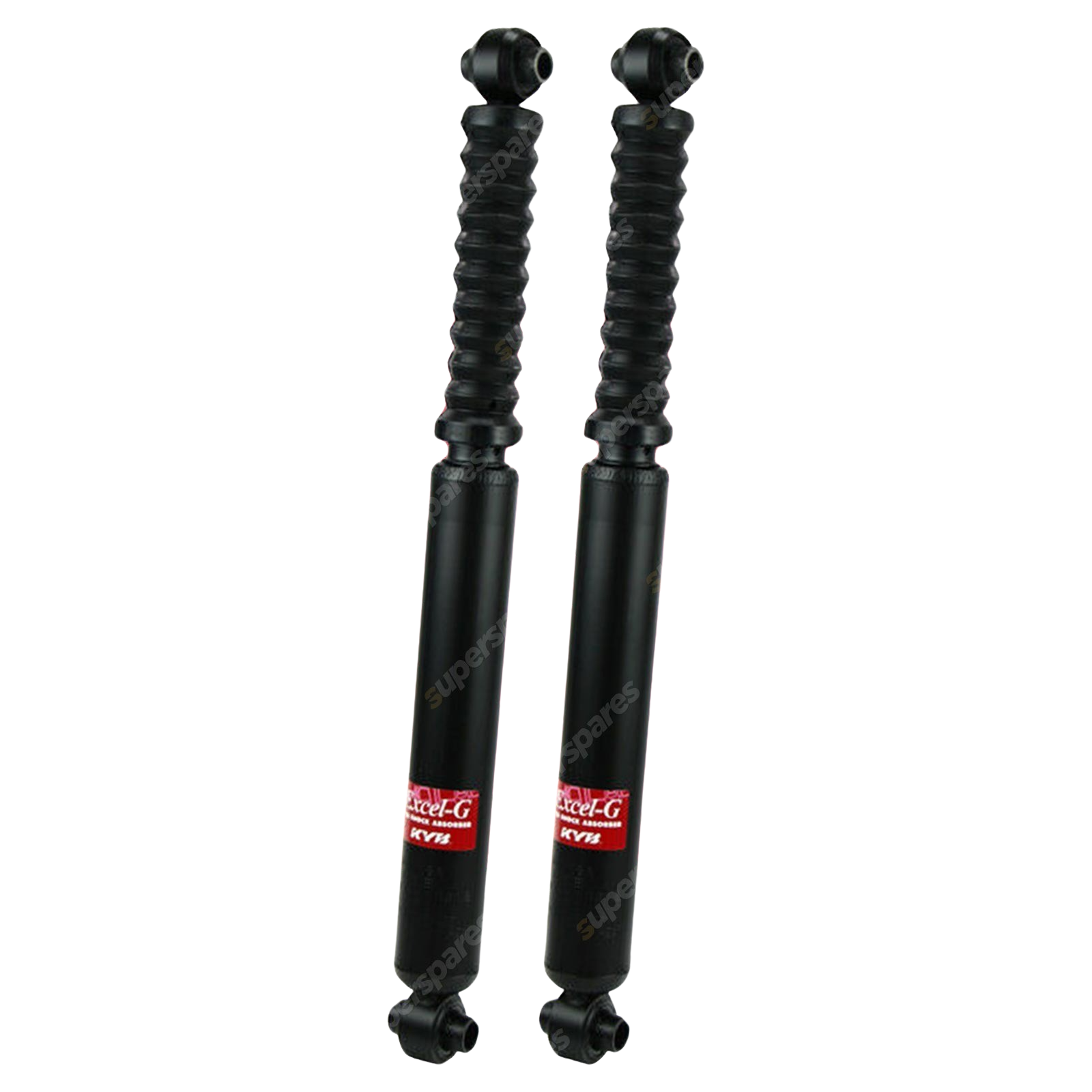 2x Rear KYB Excel-G Shock Absorbers for Peugeot 605 ZPJ 3.0 V6 FWD Sedan 90-96