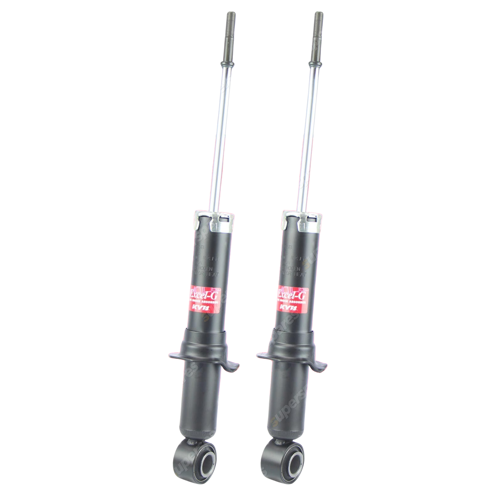 2x Rear KYB Excel-G Shock Absorbers for Toyota Corolla ZZE122R ZZE123R I4 FWD