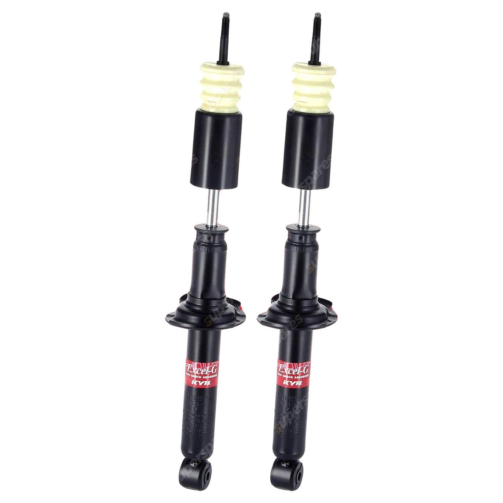 2x Rear KYB Excel-G Shock Absorbers for Toyota Starlet EP 82 P91 Paseo EL 44 54