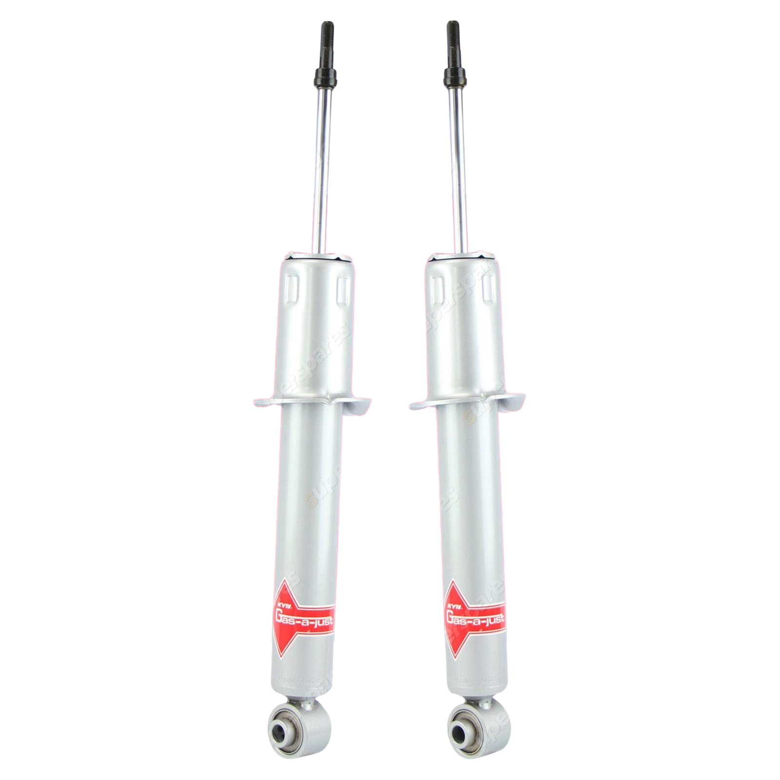 2x Front KYB Gas-A-Just Shock Absorbers for Toyota Supra JZA80R I6 RWD Coupe