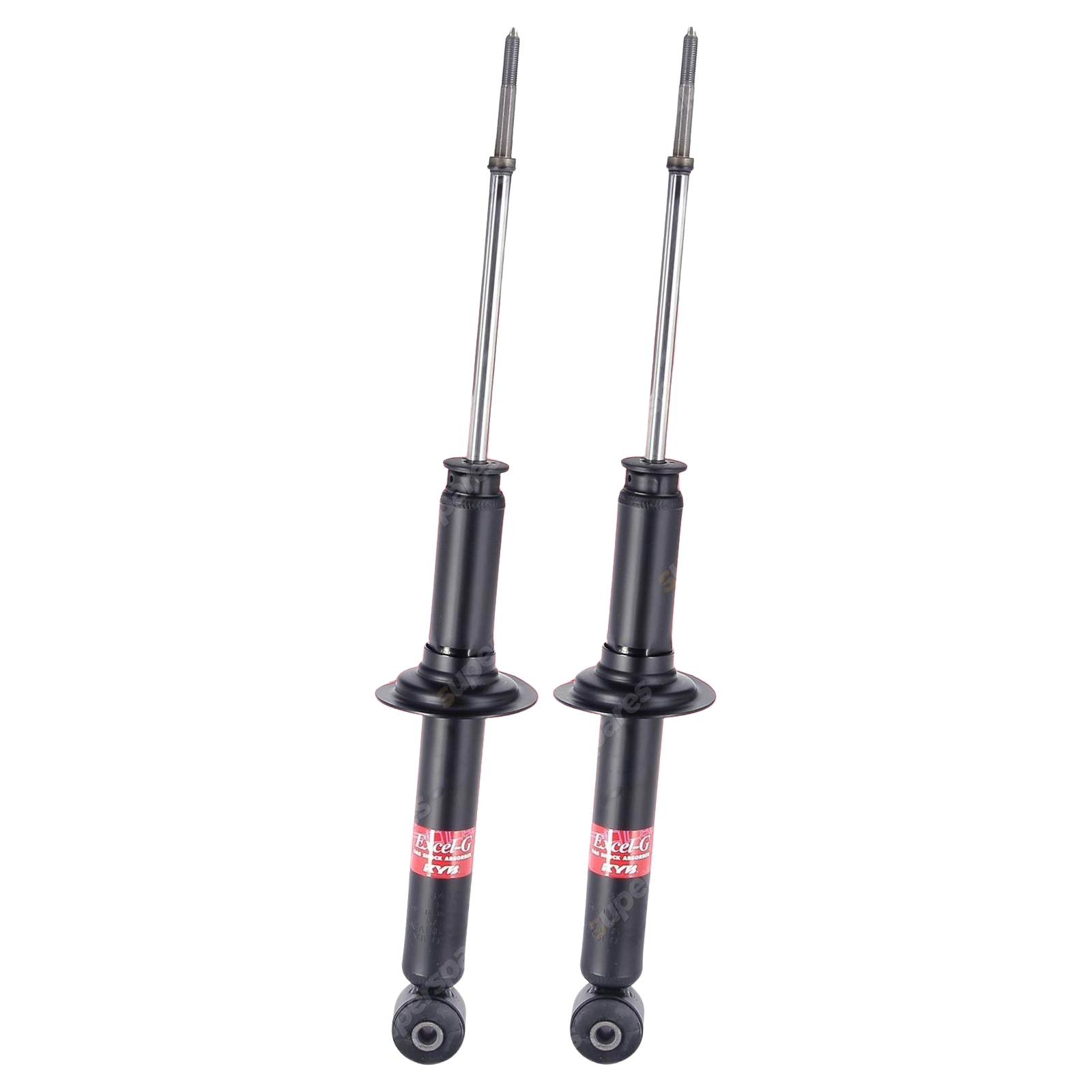 2x Rear KYB Excel-G Shock Absorbers for Volvo S40 V40 FWD Sedan Wagon 97-01