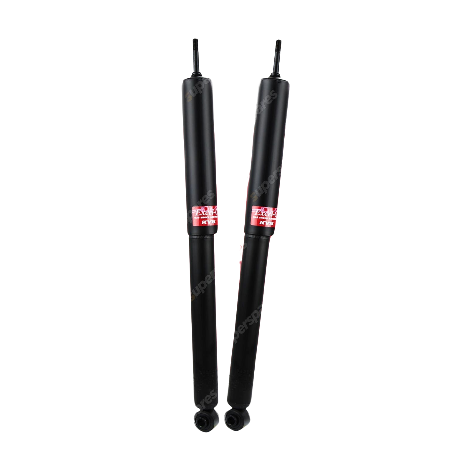 2x Rear KYB Excel-G Shock Absorbers for Mitsubishi Triton MG 2.5 RWD Utility