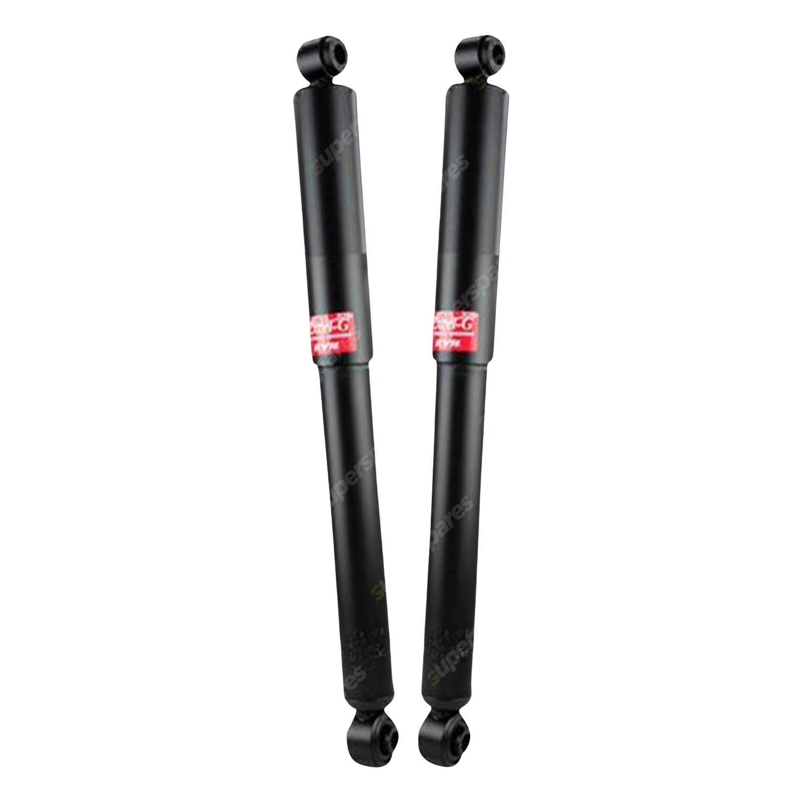 2x Rear KYB Excel-G Shock Absorbers for Nissan Navara D40 YD25DDTI 4WD 05-ON