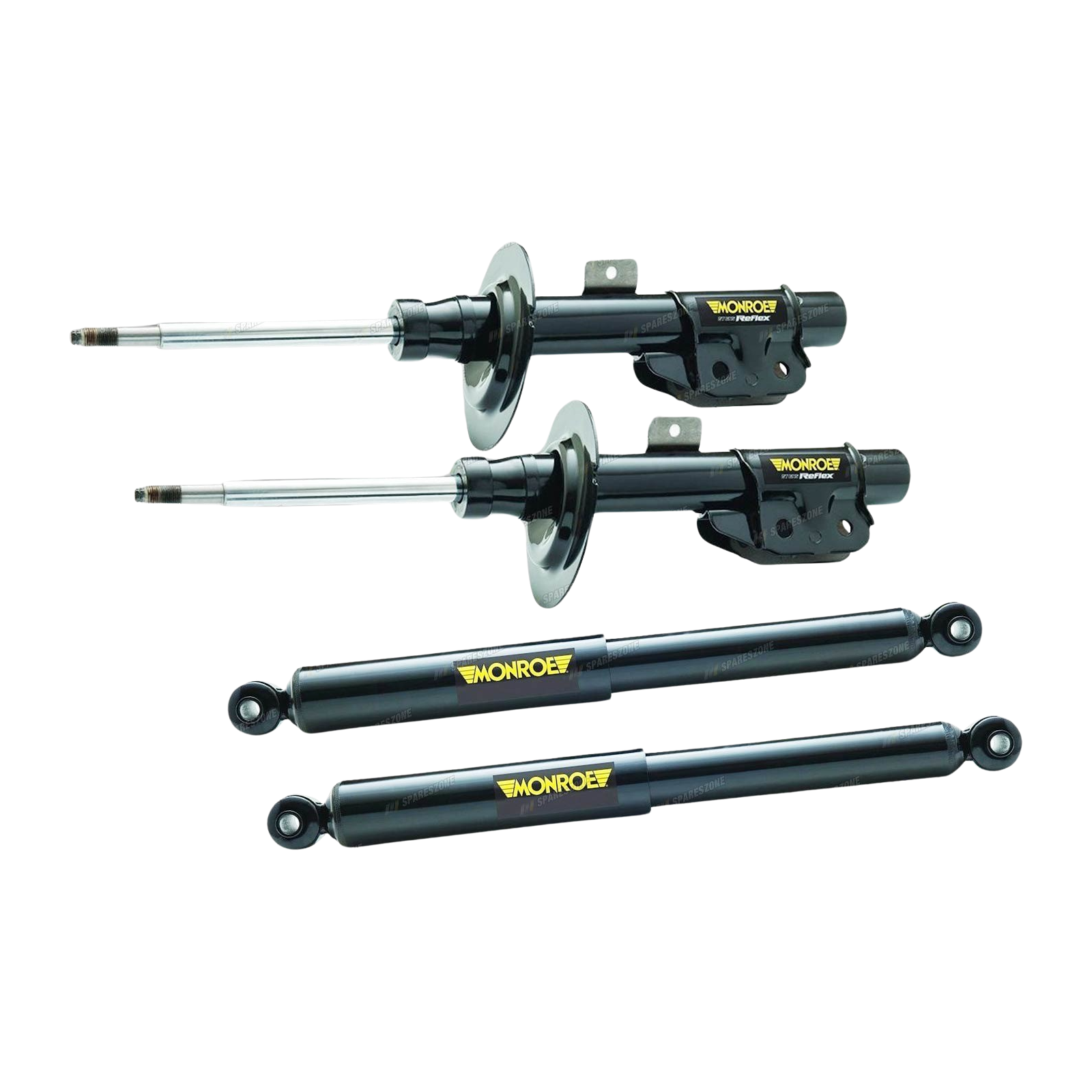 Monroe Front + Rear Original Shock Absorbers for Citroen C2 C3 Hatchback