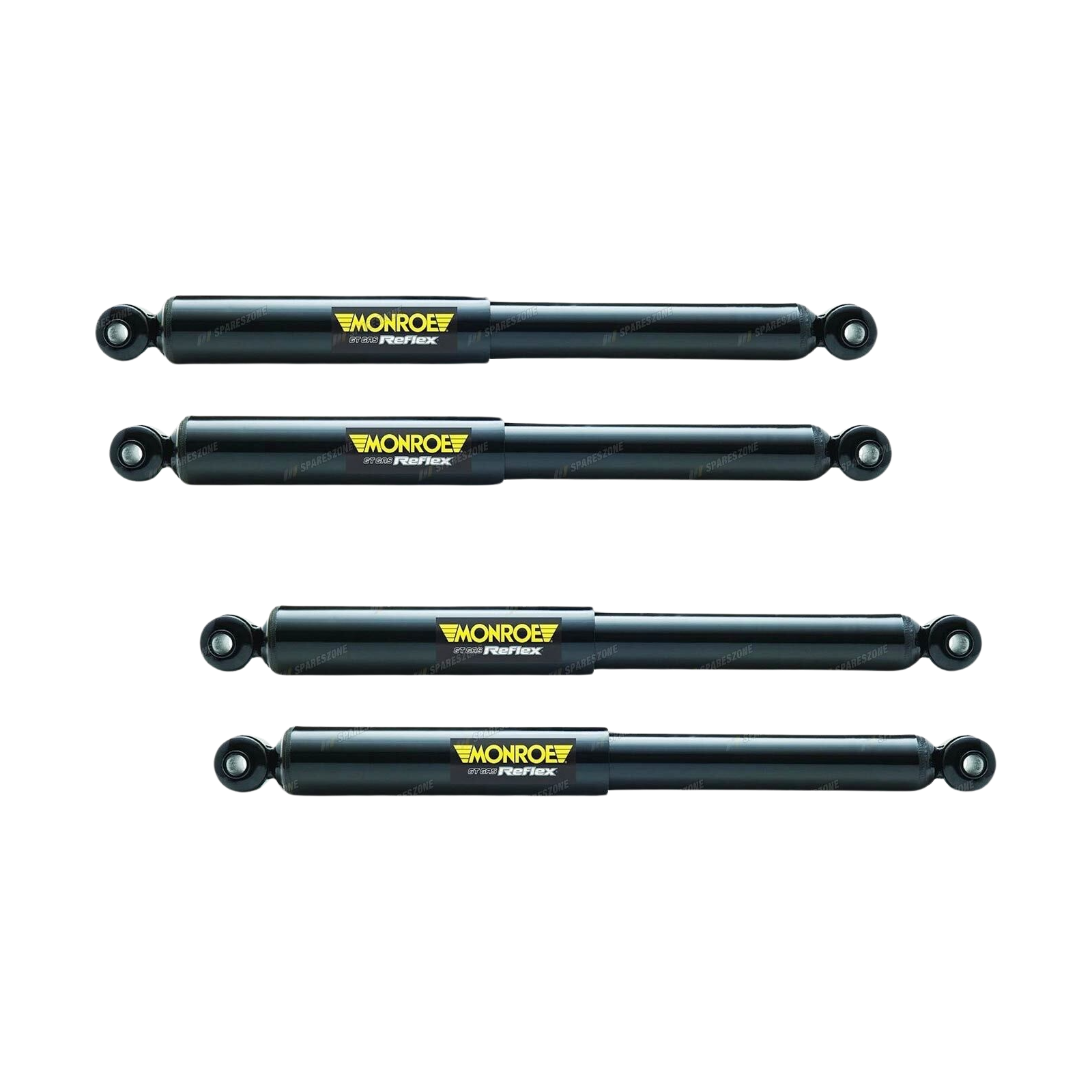 Monroe F + R Reflex Shock Absorbers for Ford Ranger PJ PK Cab Chassis Ute