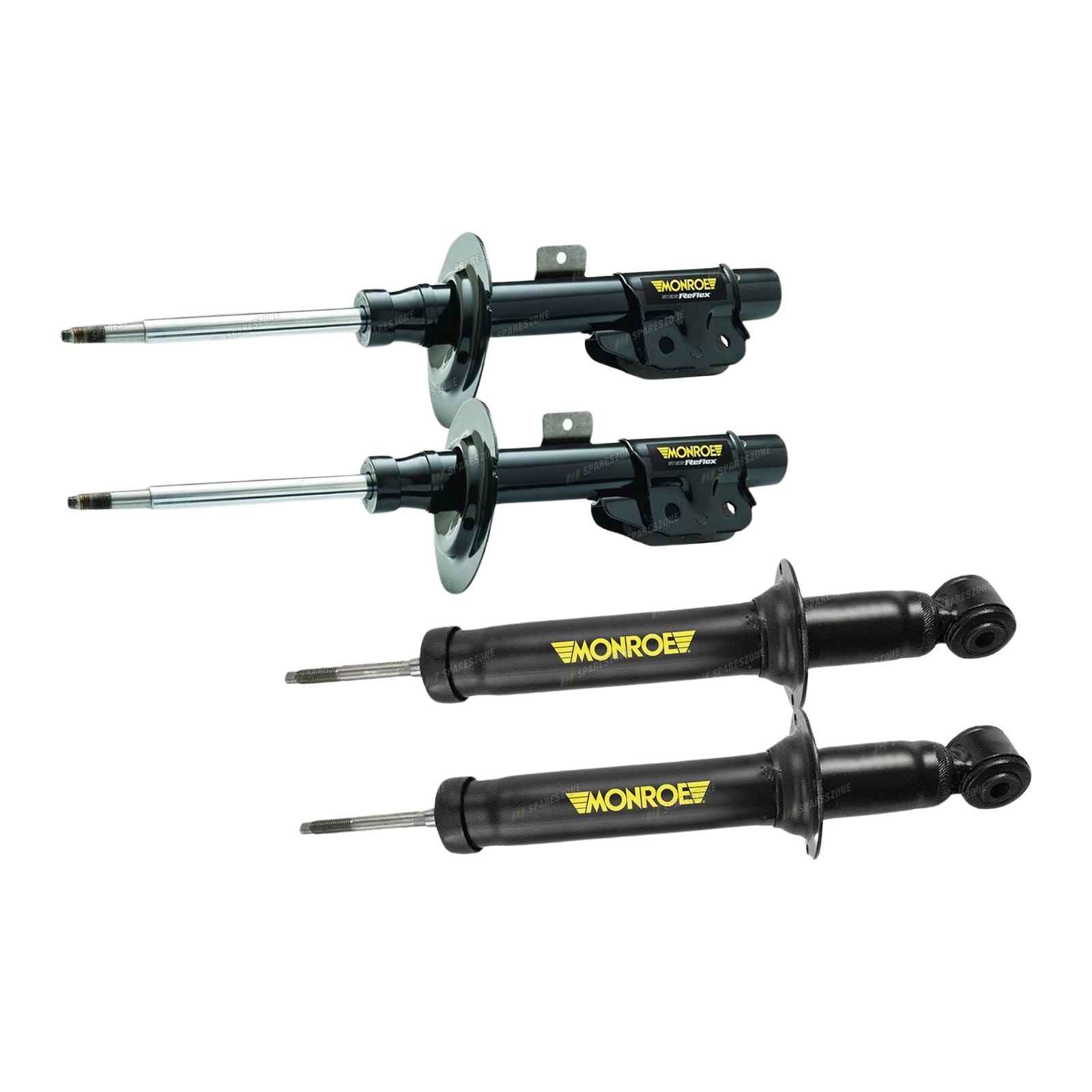 Monroe F + R Original Shock Absorbers for Subaru L Series Sedan Hatchback