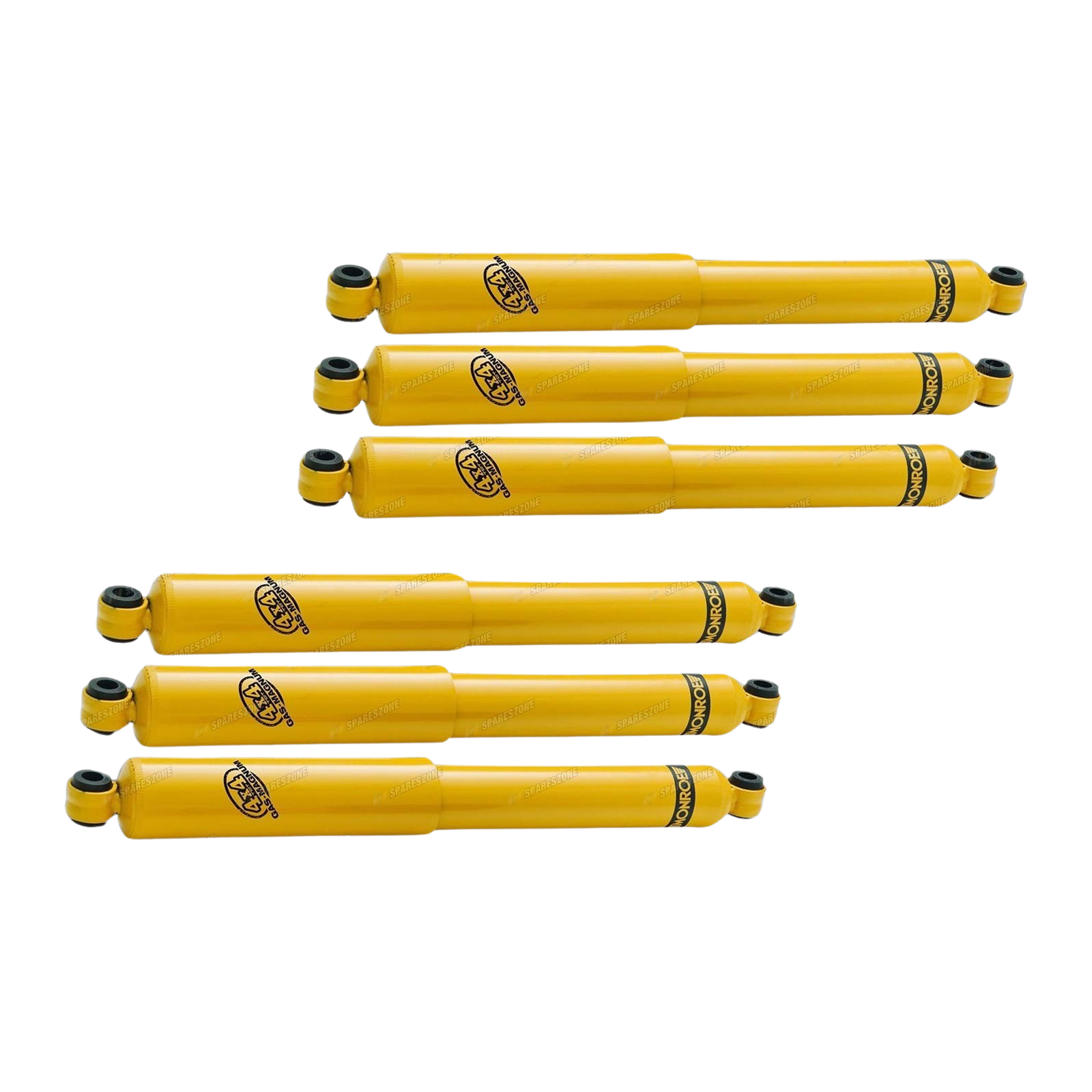 Monroe F + R Gas Magnum TDT Shock Absorbers for Ford Bronco 4WD All Body