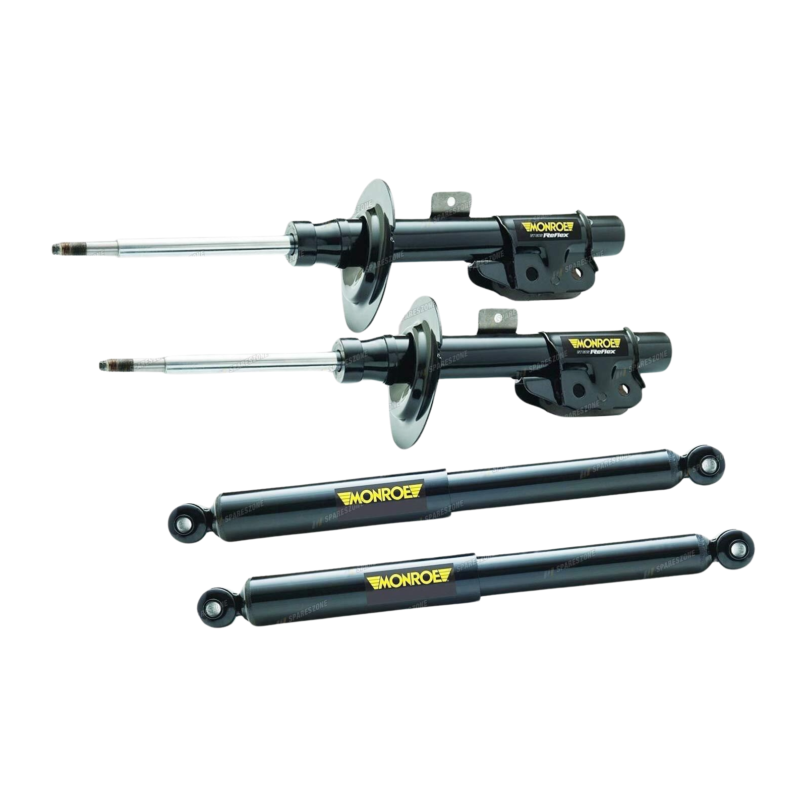 Monroe F + R Shock Absorbers for Ford Falcon Fairmont Lowered EA S/Wagon