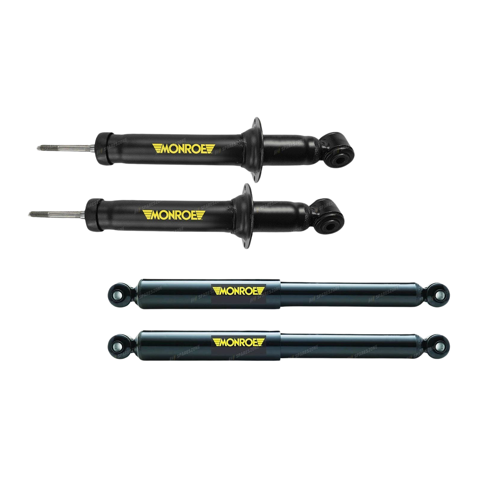 Monroe Front + Rear Shock Absorbers for Holden Rodeo RA DX LX IFS 03-08