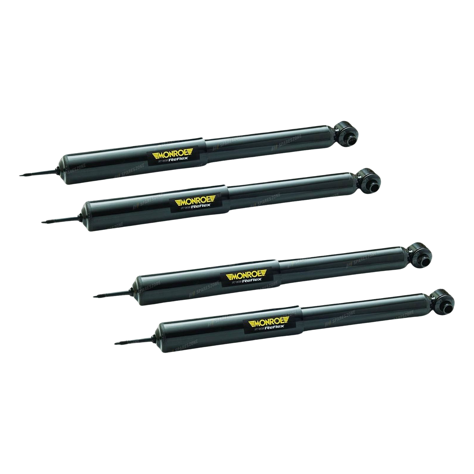 Front + Rear Monroe Reflex Shock Absorbers for Nissan Patrol GU Y61 leaf 99-on