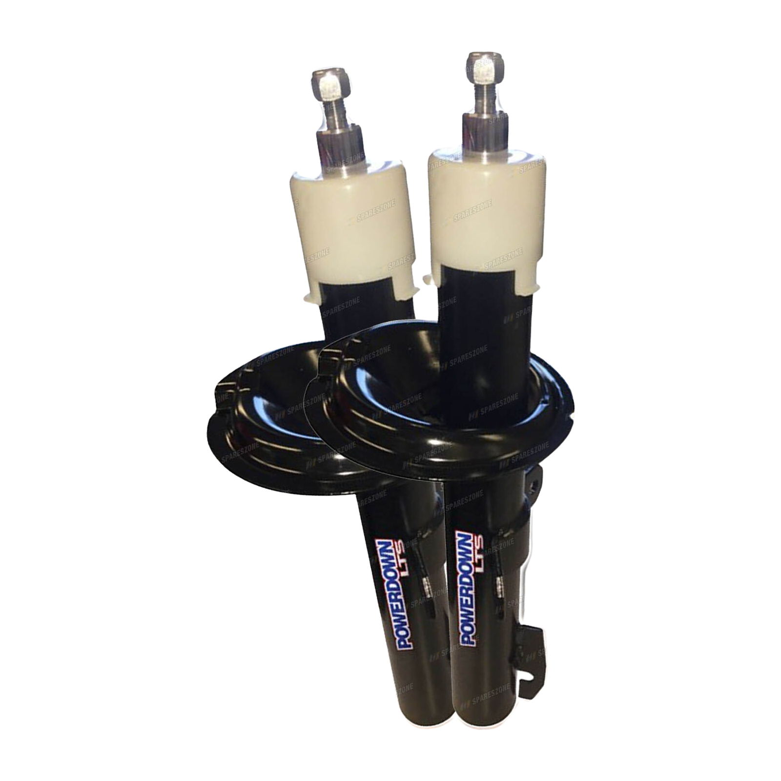 2x Front Powerdown LTS Strut Shock Absorbers for Ford Transit VM 2.2 2.3 2.4lt