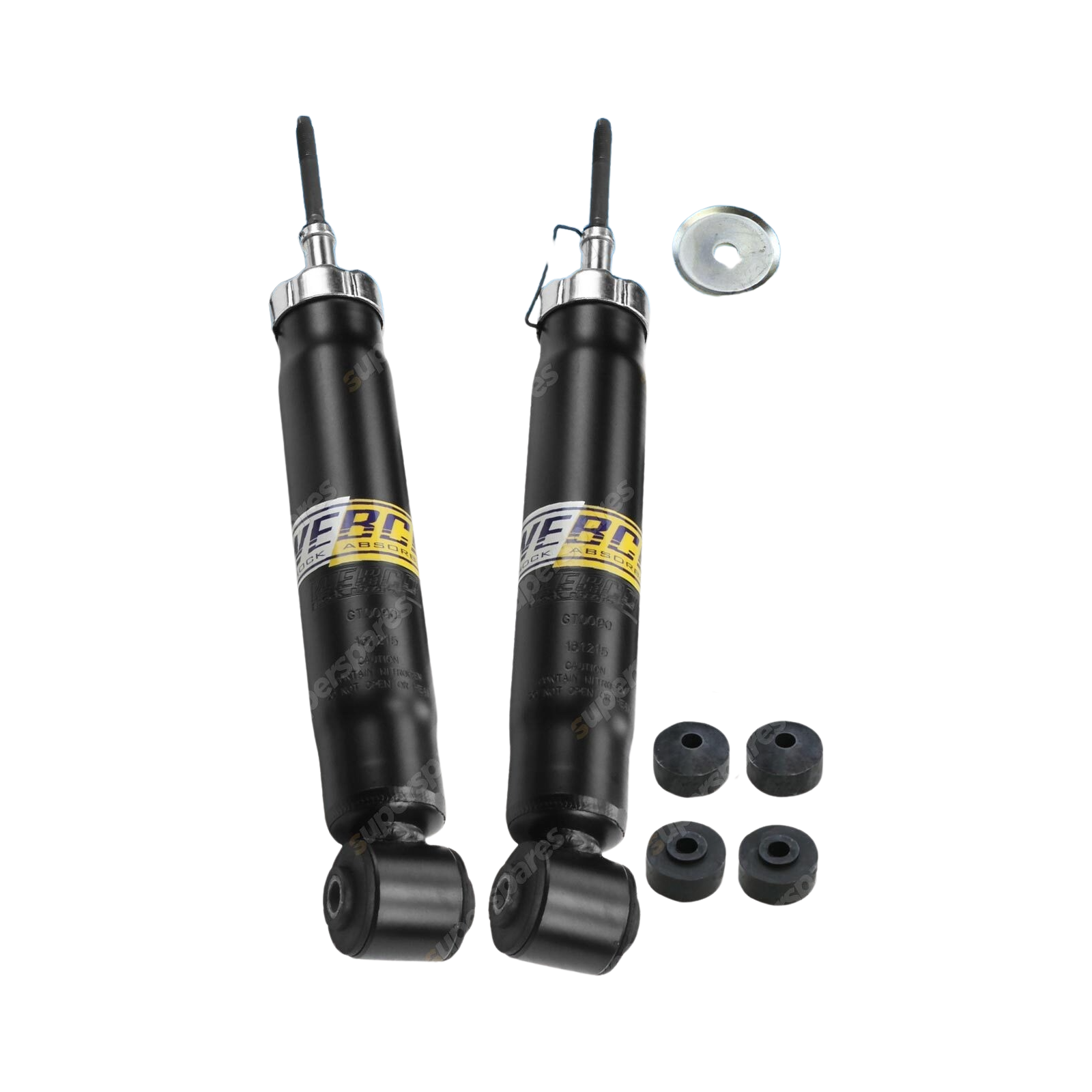 2 Rear HD Gas Webco Pro Shock Absorbers for FORD FALCON FAIRMONT EA EB ED EF EL