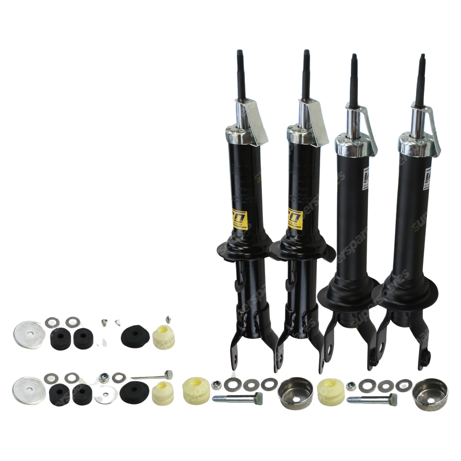 Front Rear Webco Pro Shock Absorber for FORD FALCON FAIRMONT AU II III Sedan IRS