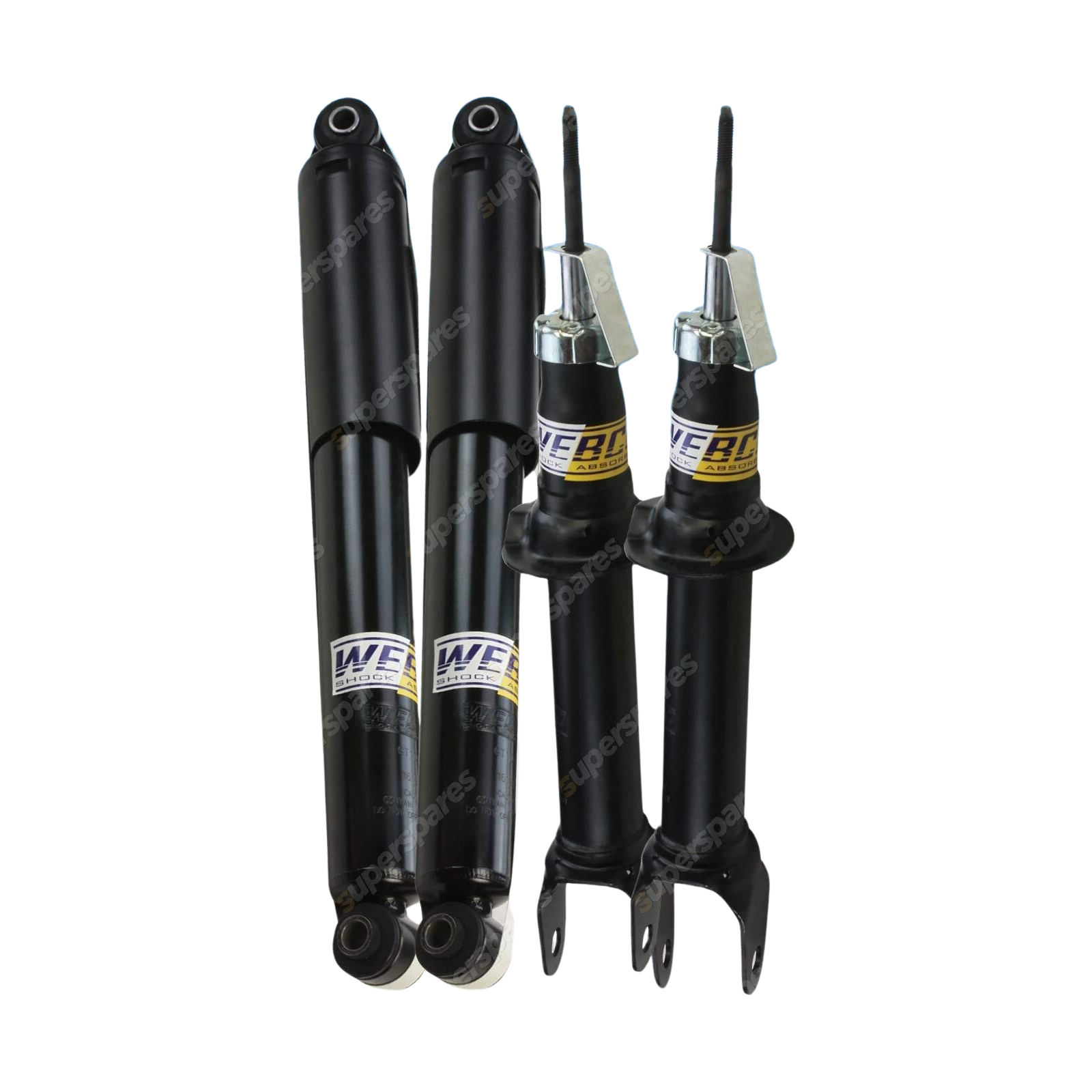 Front Rear Webco HD Shock Absorbers for FORD FALCON FAIRMONT BF II Ghia XR6 XR8