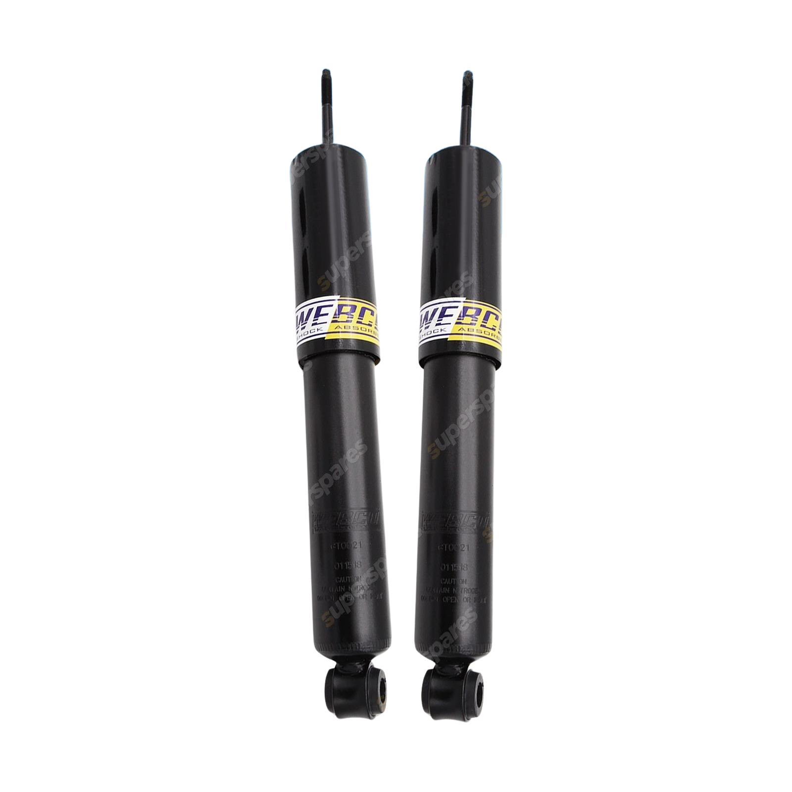 2 Front WEBCO Pro HD Shock Absorbers for FORD F F100 F150 4WD 80-96 Rear Mount