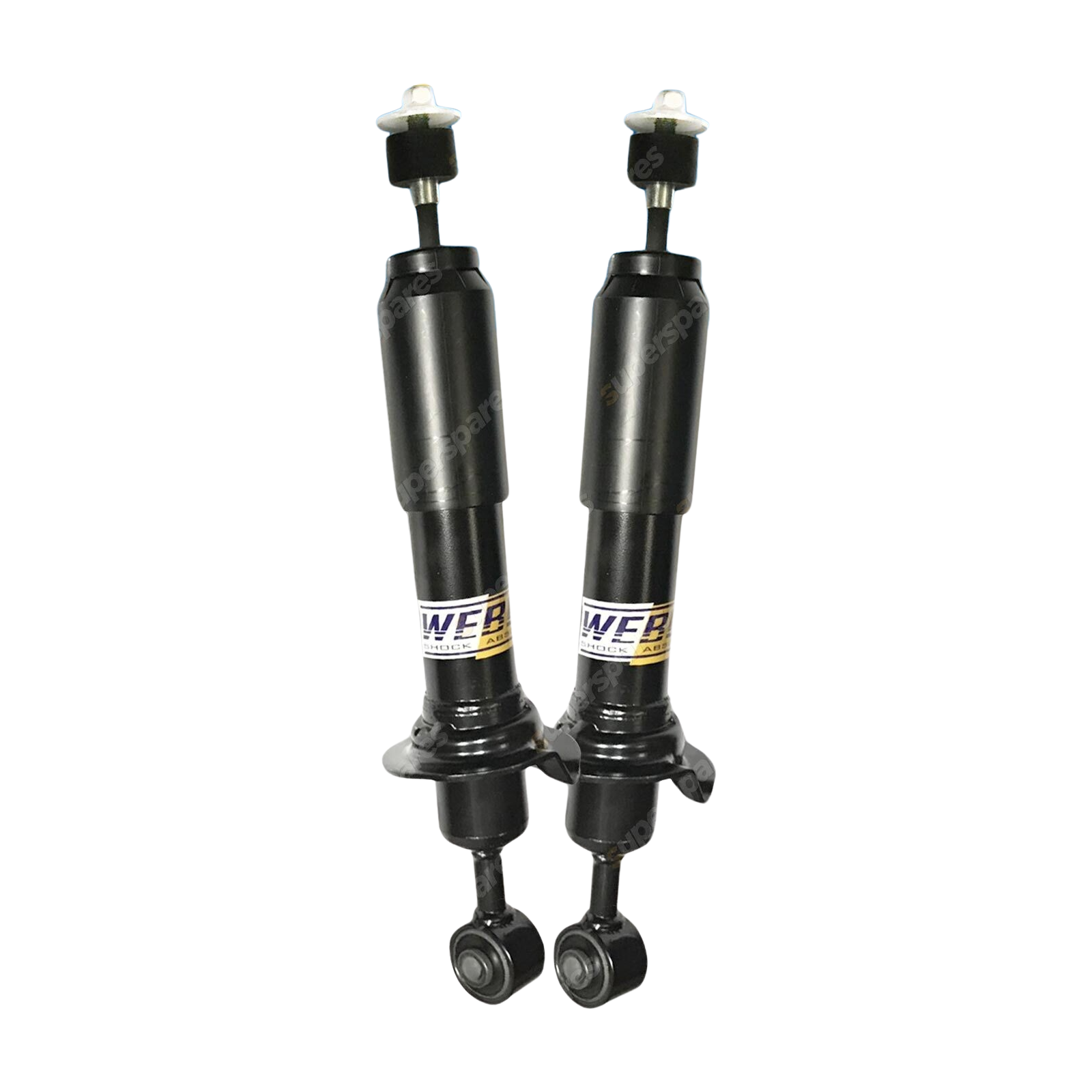 Pair Front Webco Shock Absorbers for HOLDEN RODEO 2WD RA Cab Ute coil front