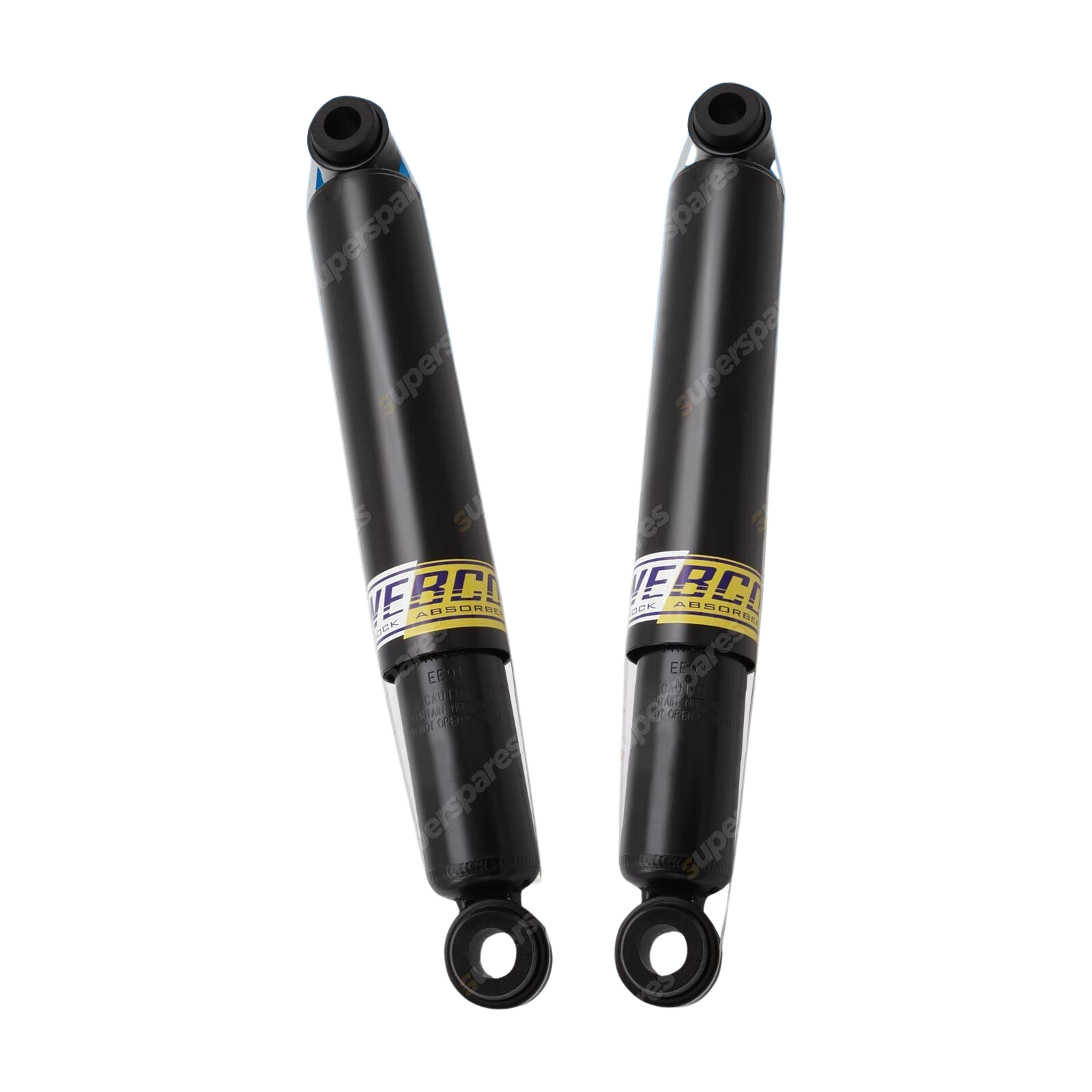 Pair Rear Webco Pro Shock Absorbers for TOYOTA HILUX 2WD Coil front Ute 05-on